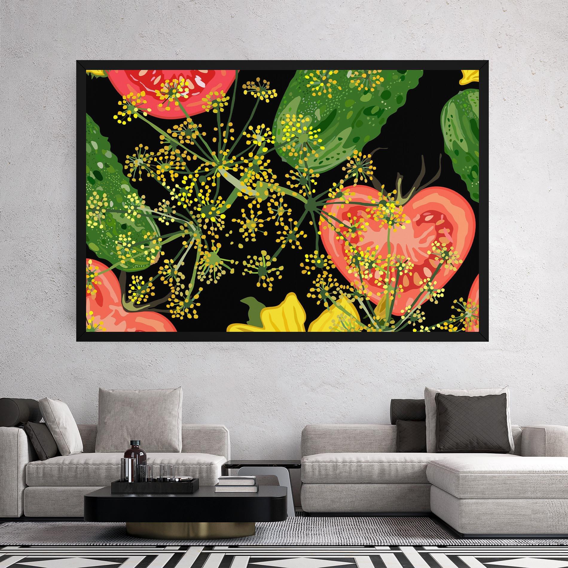 Tablou Canvas Heart Tomato mockup 2