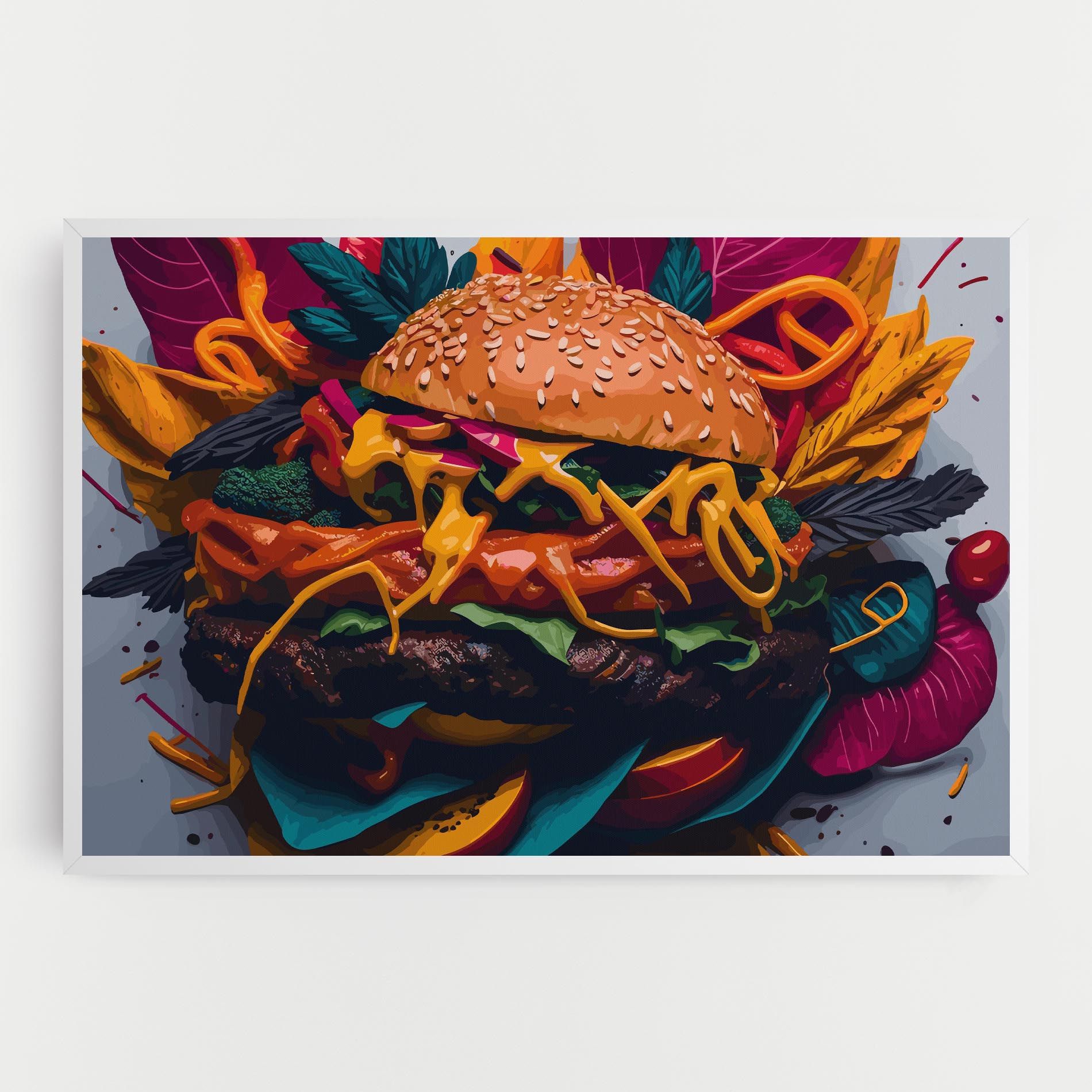 Burger Mustard mockup 0