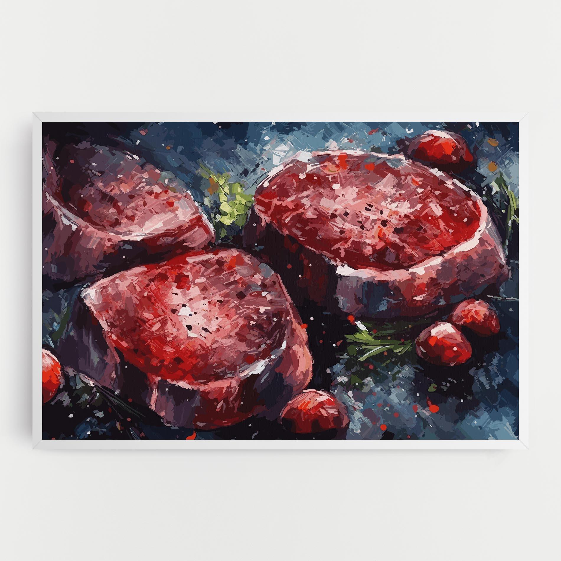 Tablou Canvas Meat Art mockup 0