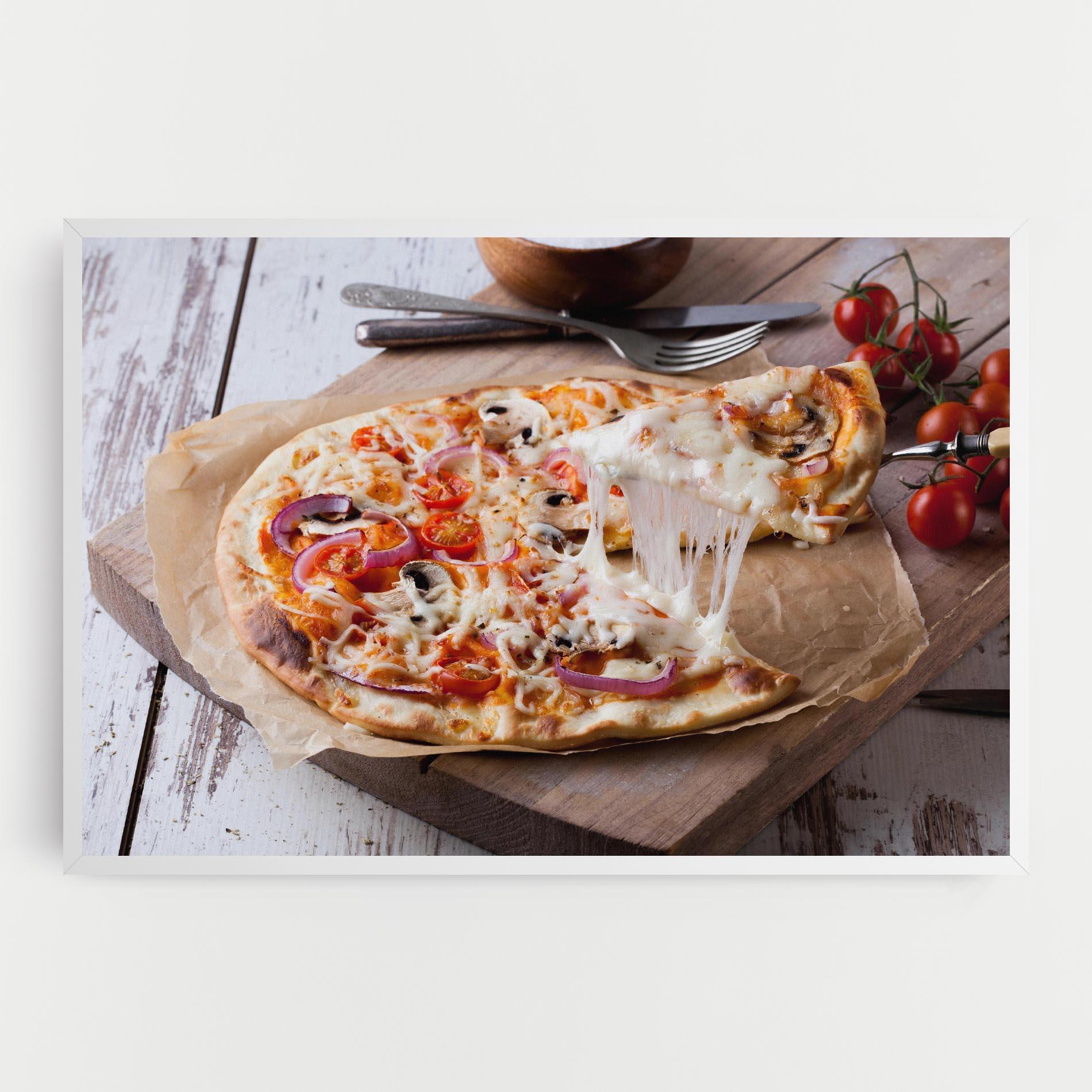 Tablou Canvas Pizza mockup 0