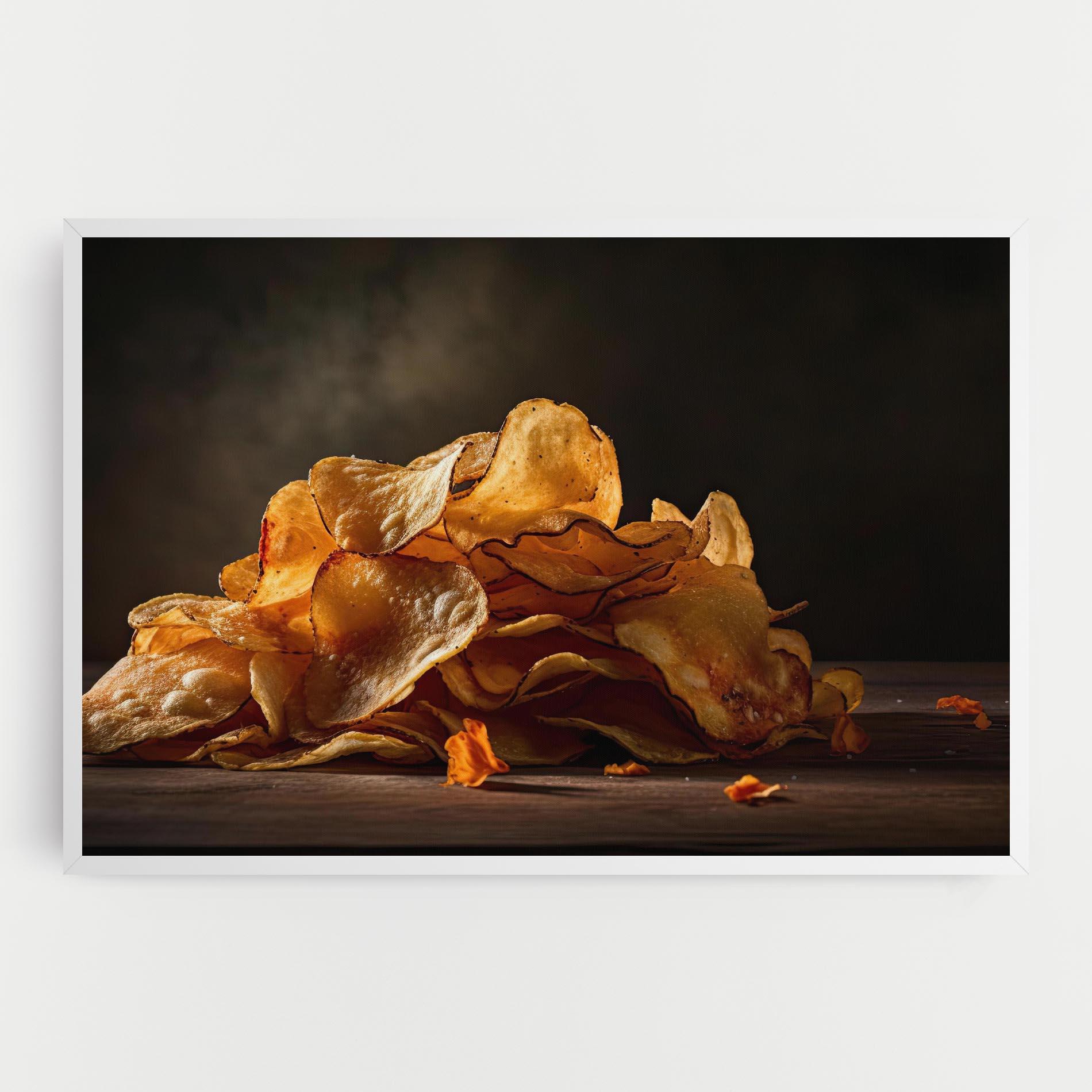 Tablou Canvas Potato Chips mockup 0