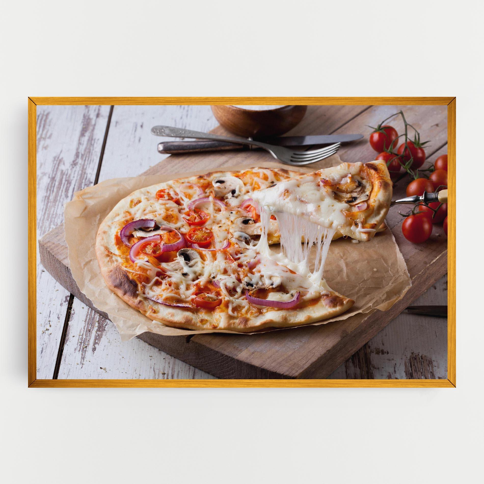 Tablou Canvas Pizza mockup 0