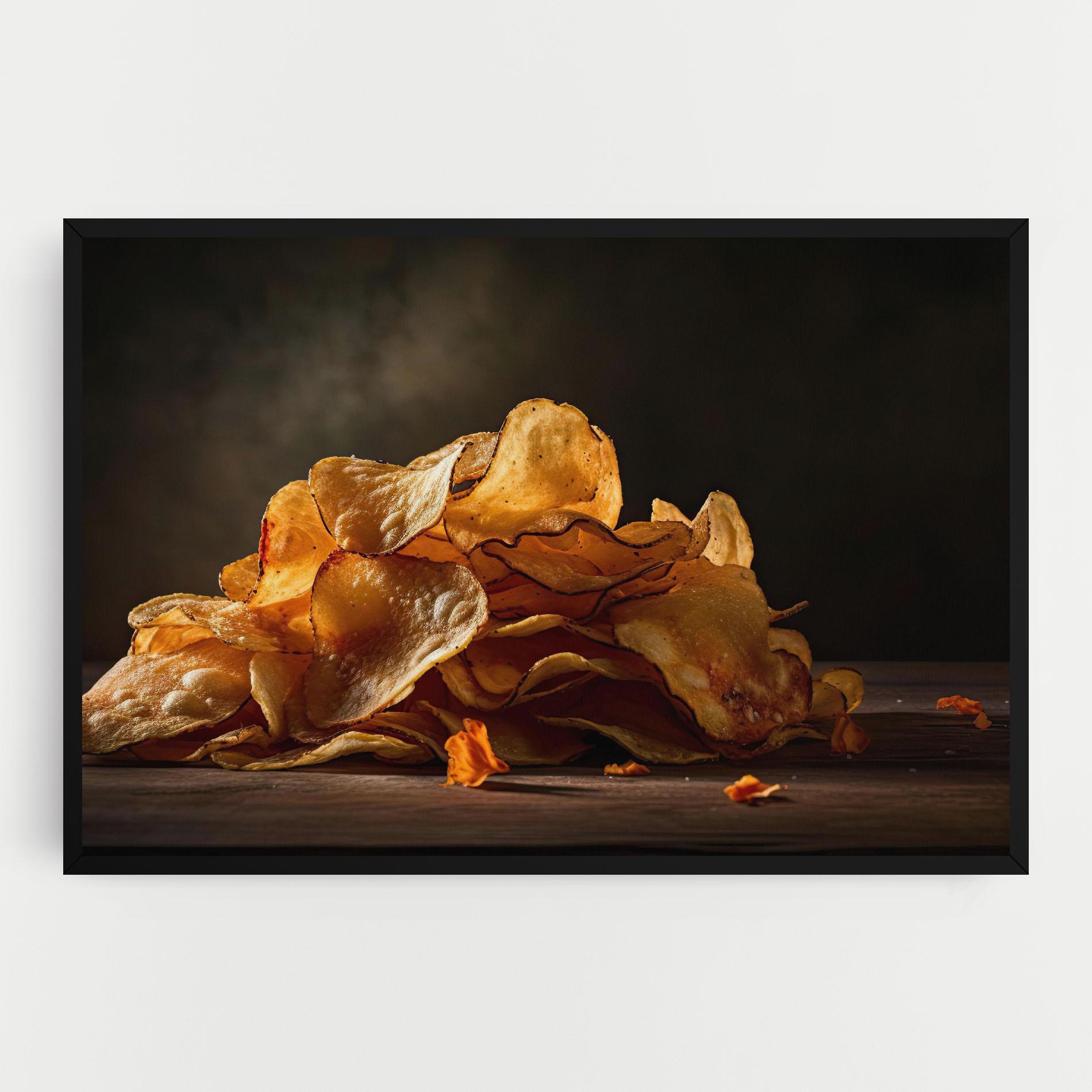Tablou Canvas Potato Chips mockup 0