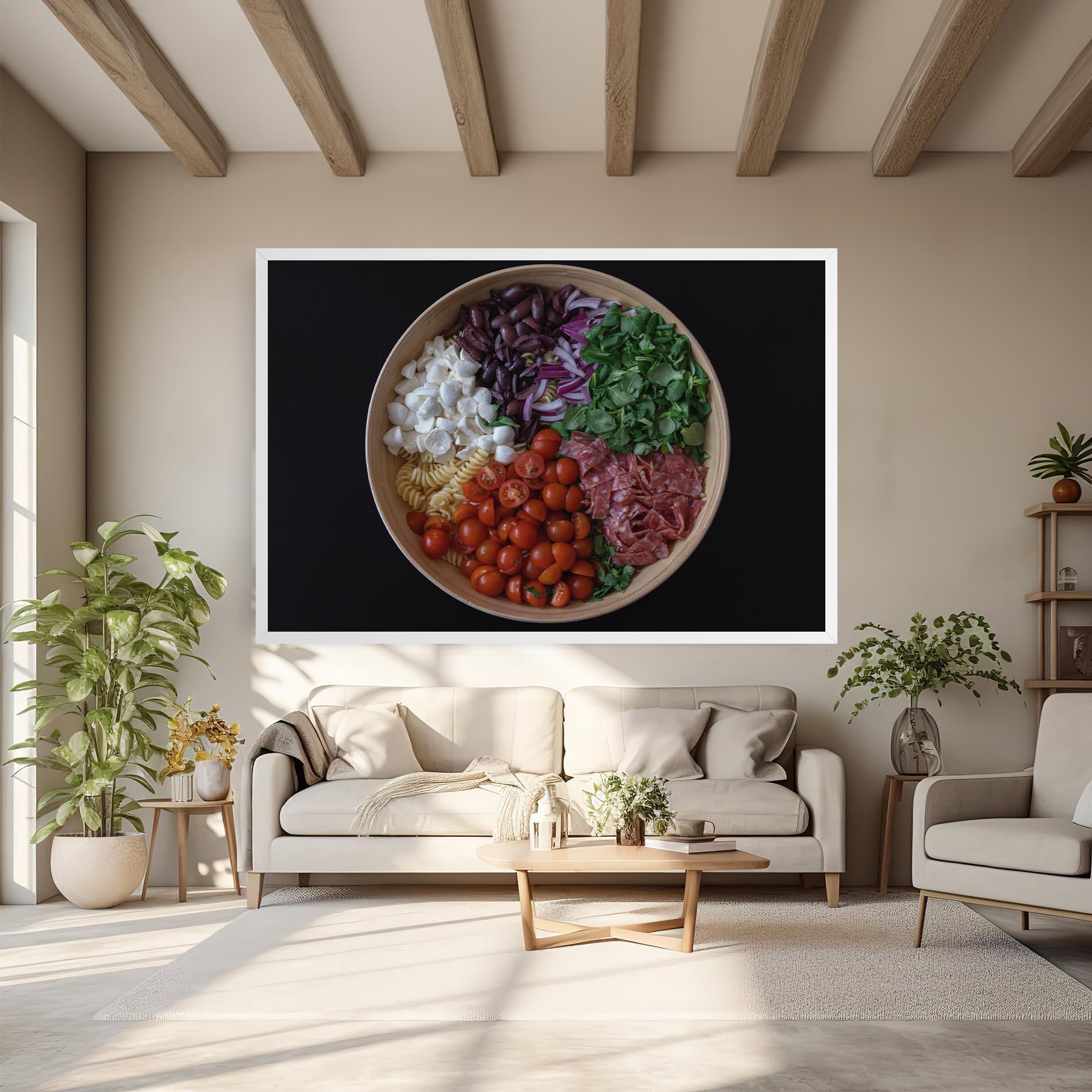 Tablou Canvas Mozzarella Salad mockup 6