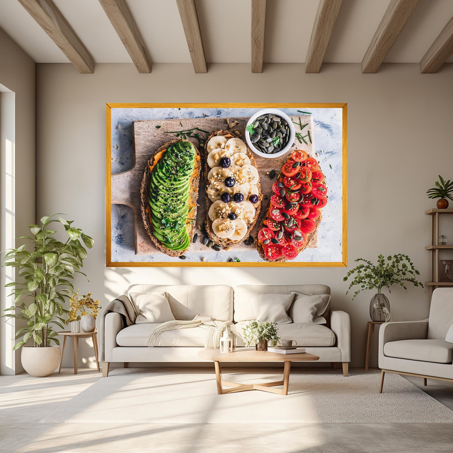 Tablou Canvas Breakfast mockup 6