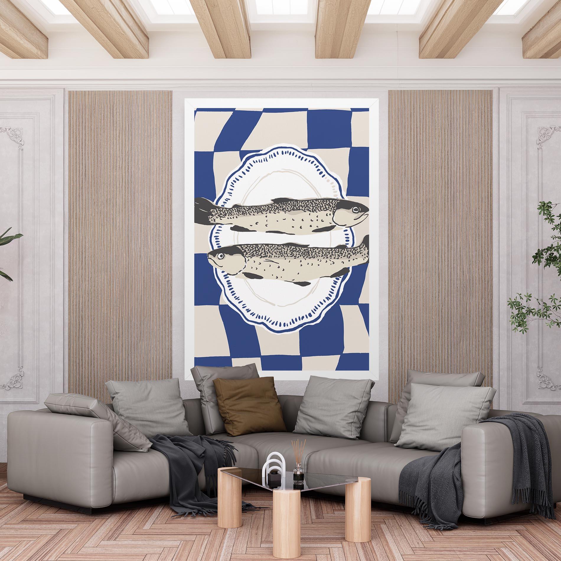 Tablou Canvas Food Fish mockup 6