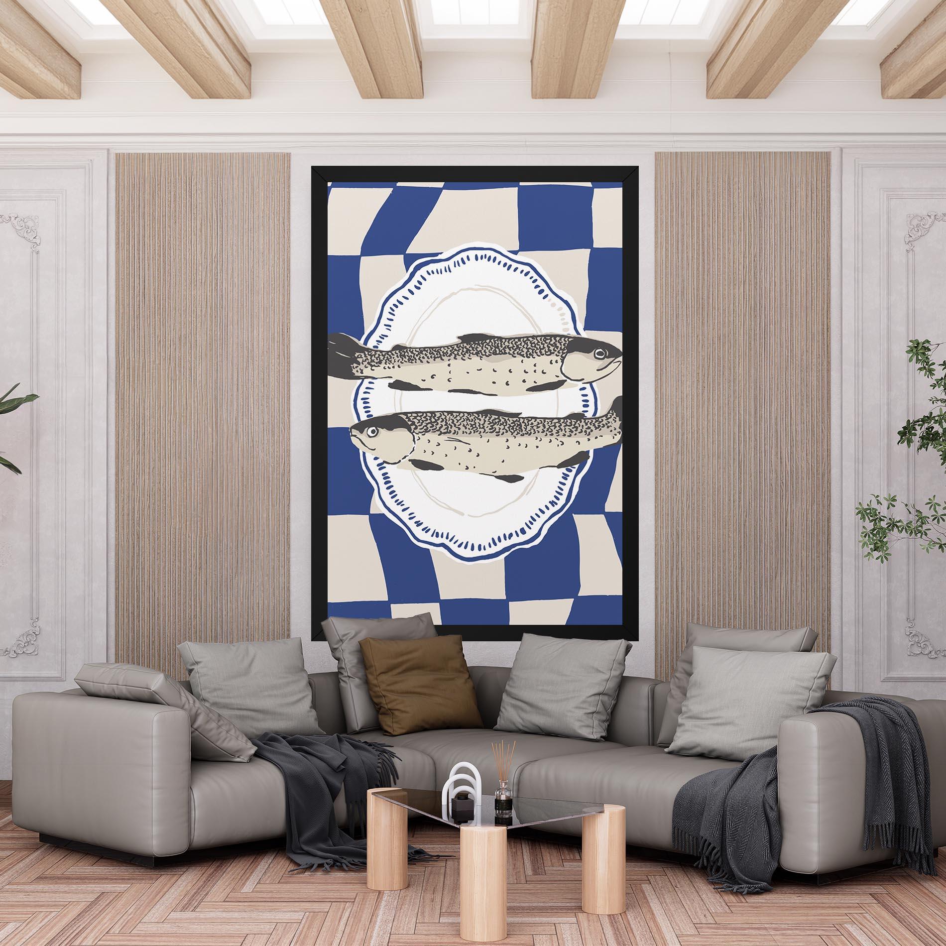 Tablou Canvas Food Fish mockup 6