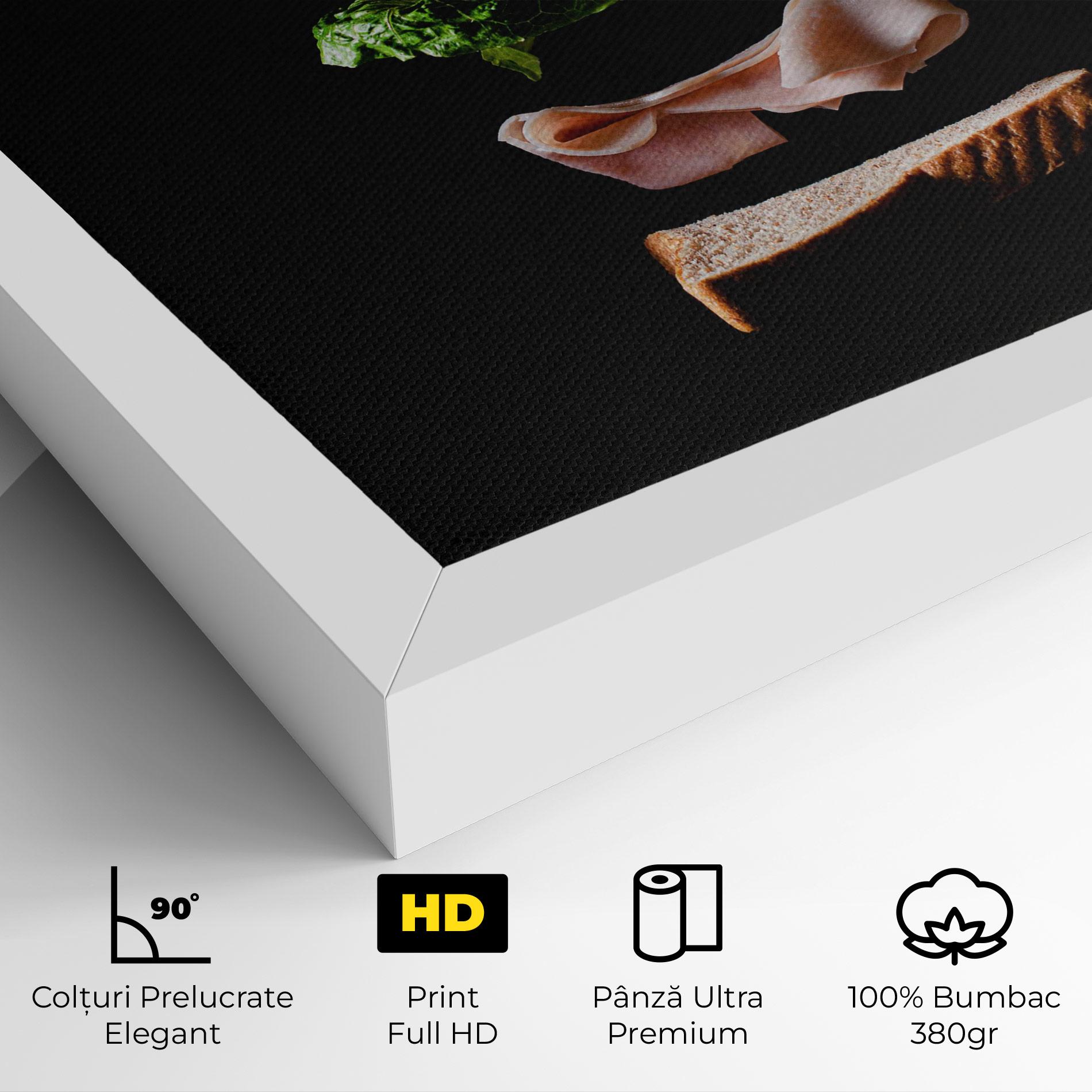 Tablou Canvas Floating Sandwich mockup 4