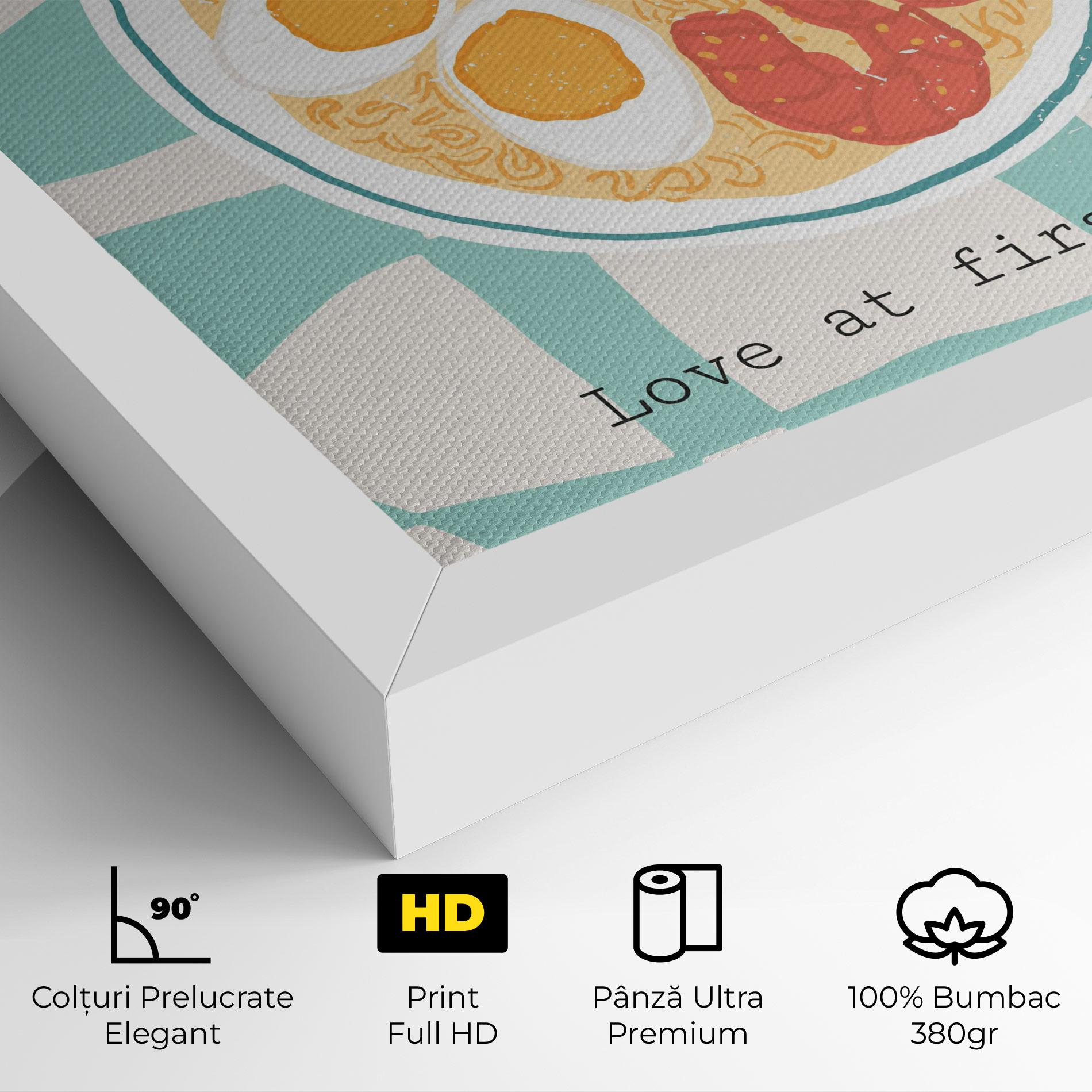 Tablou Canvas Food Love mockup 4