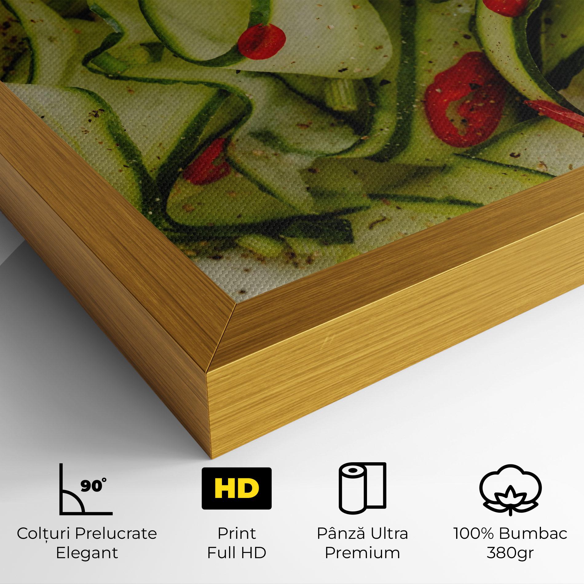 Tablou Canvas Cucumber Food mockup 4