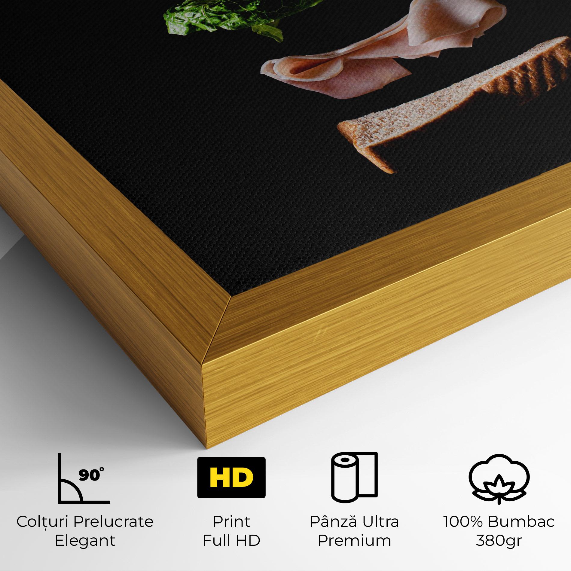 Tablou Canvas Floating Sandwich mockup 4