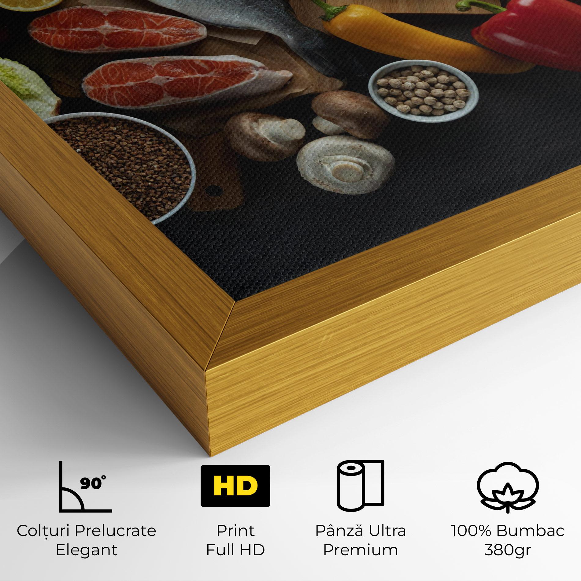 Tablou Canvas Food Ingredients mockup 4