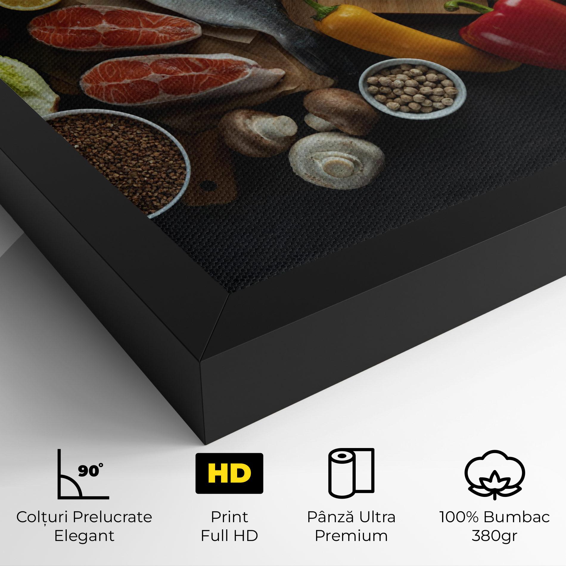 Tablou Canvas Food Ingredients mockup 4