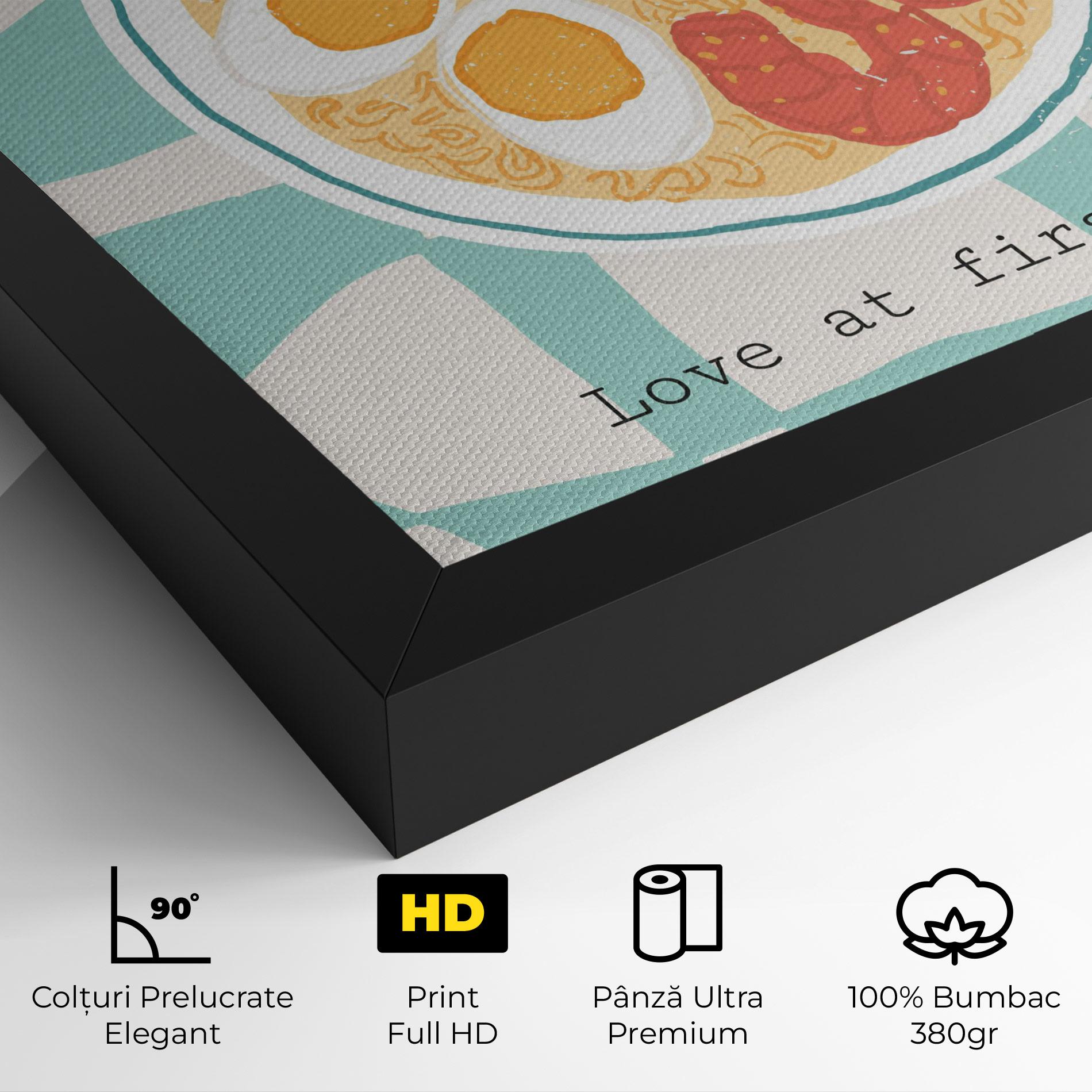 Tablou Canvas Food Love mockup 4