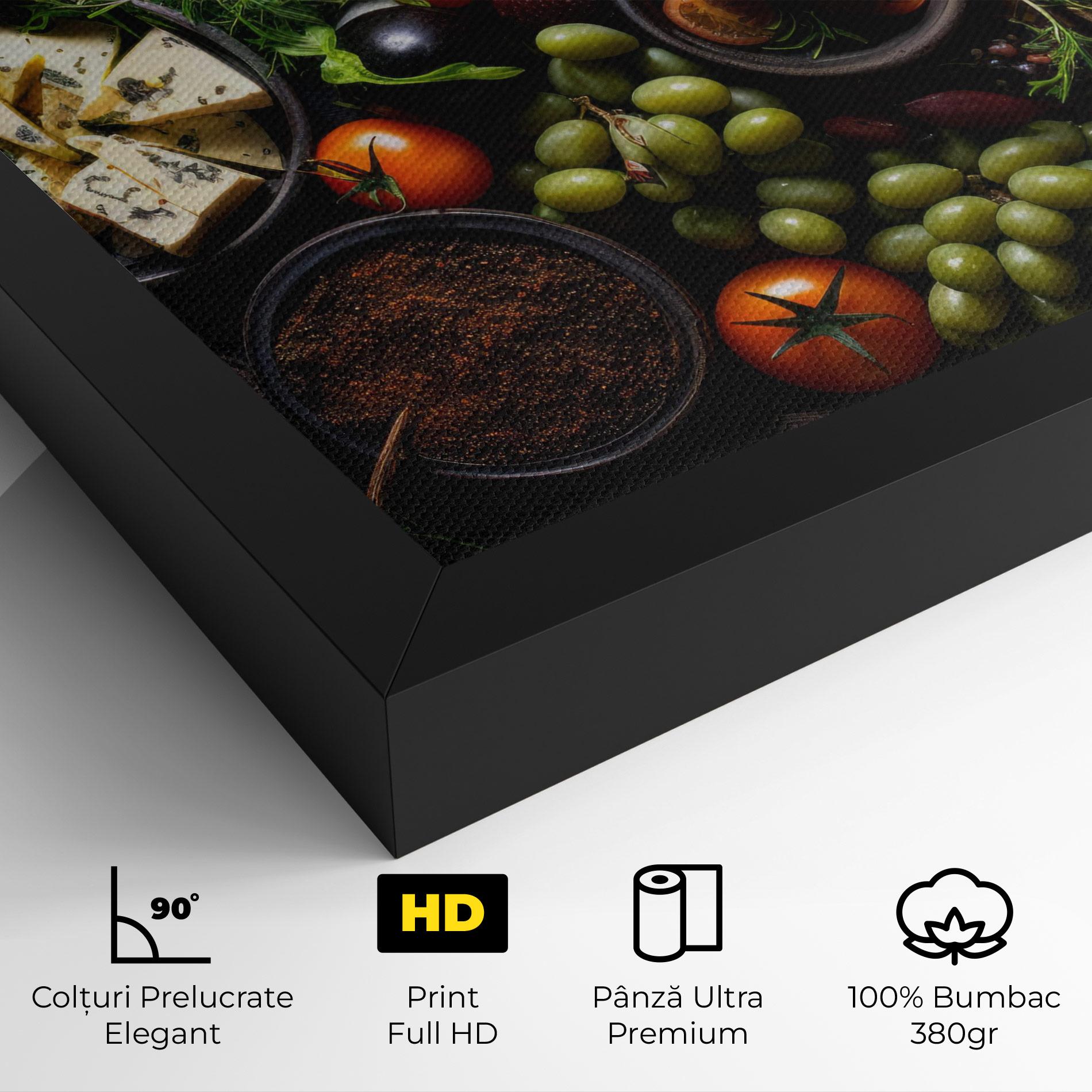 Tablou Canvas Meats Assortment mockup 4
