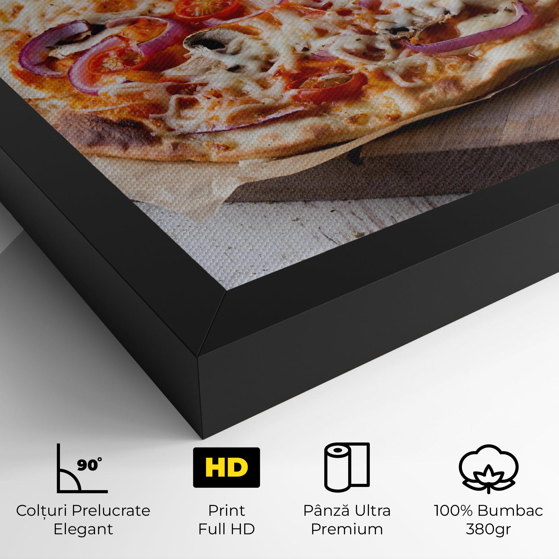 Tablou Canvas Pizza mockup 4