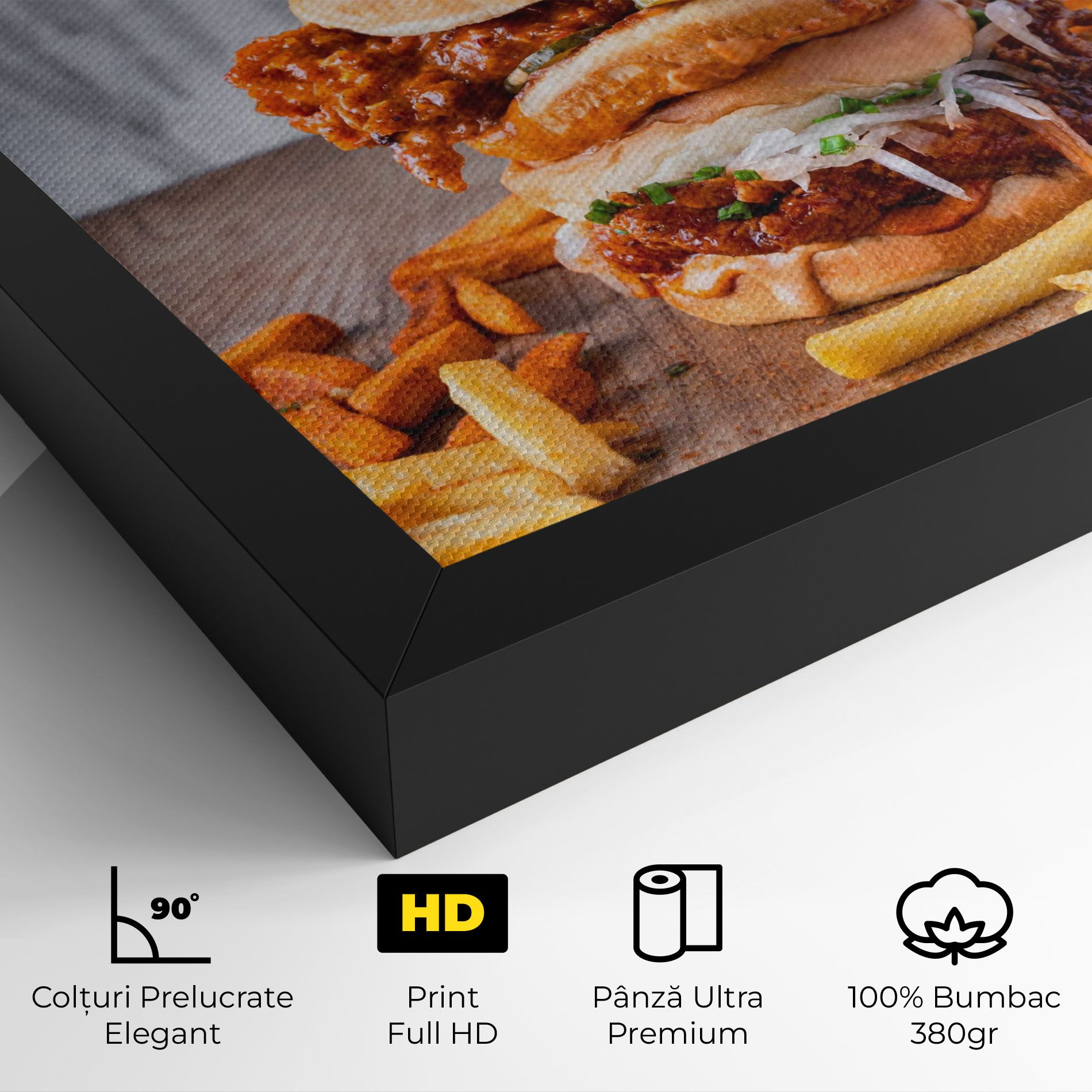 Triple Hamburger mockup 4