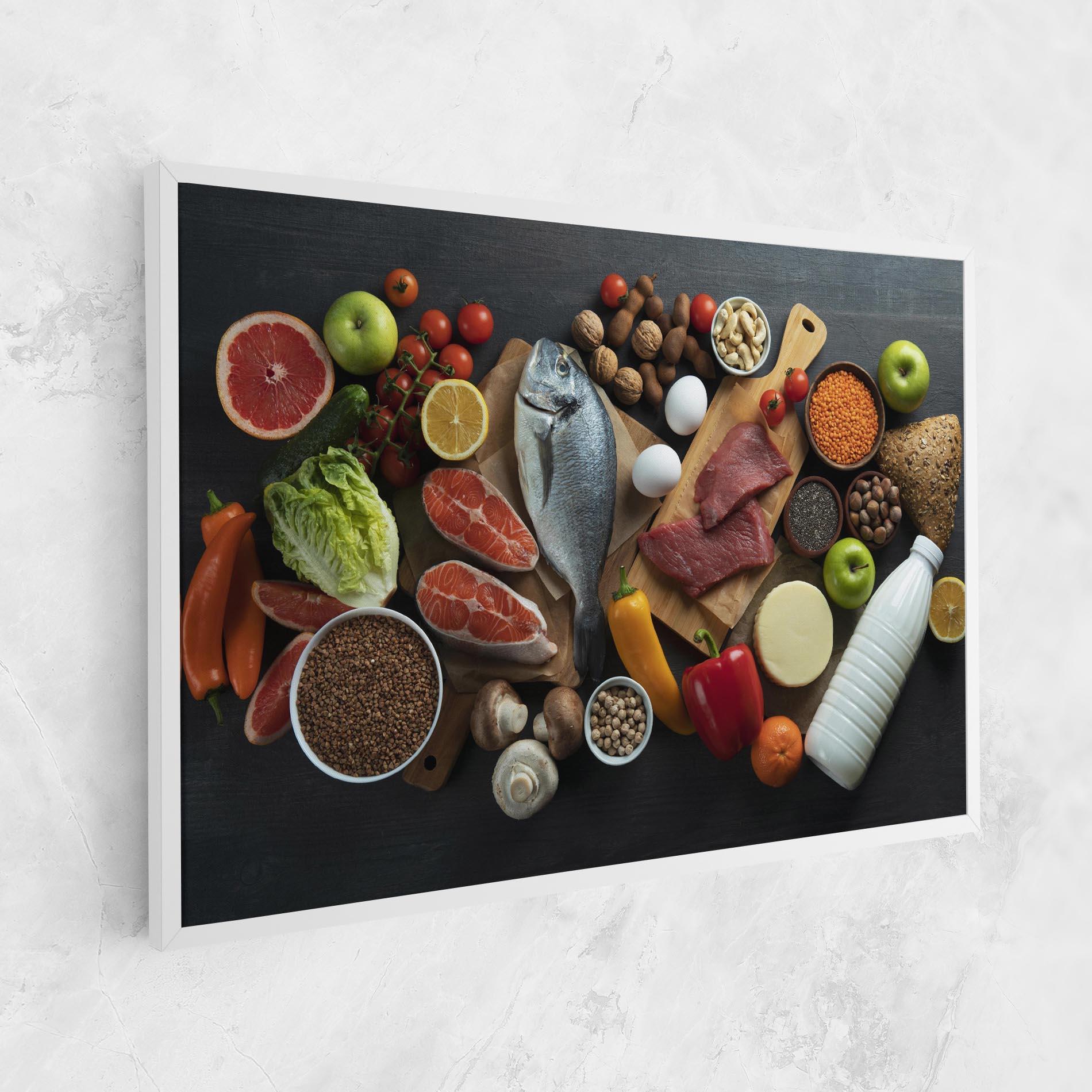 Tablou Canvas Food Ingredients mockup 1