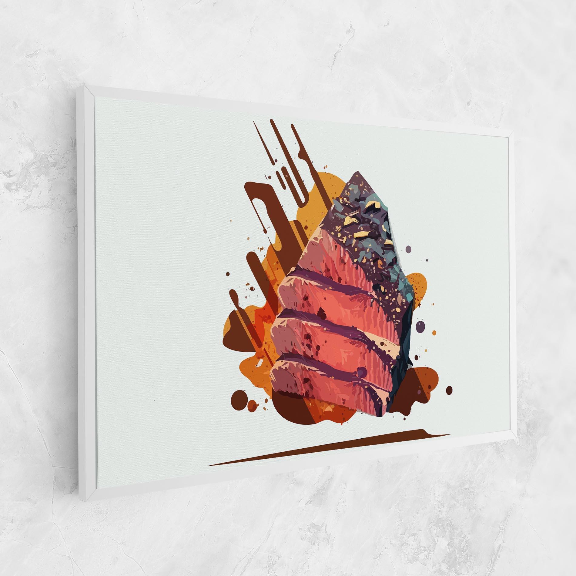 Tablou Canvas Meat Floating mockup 1