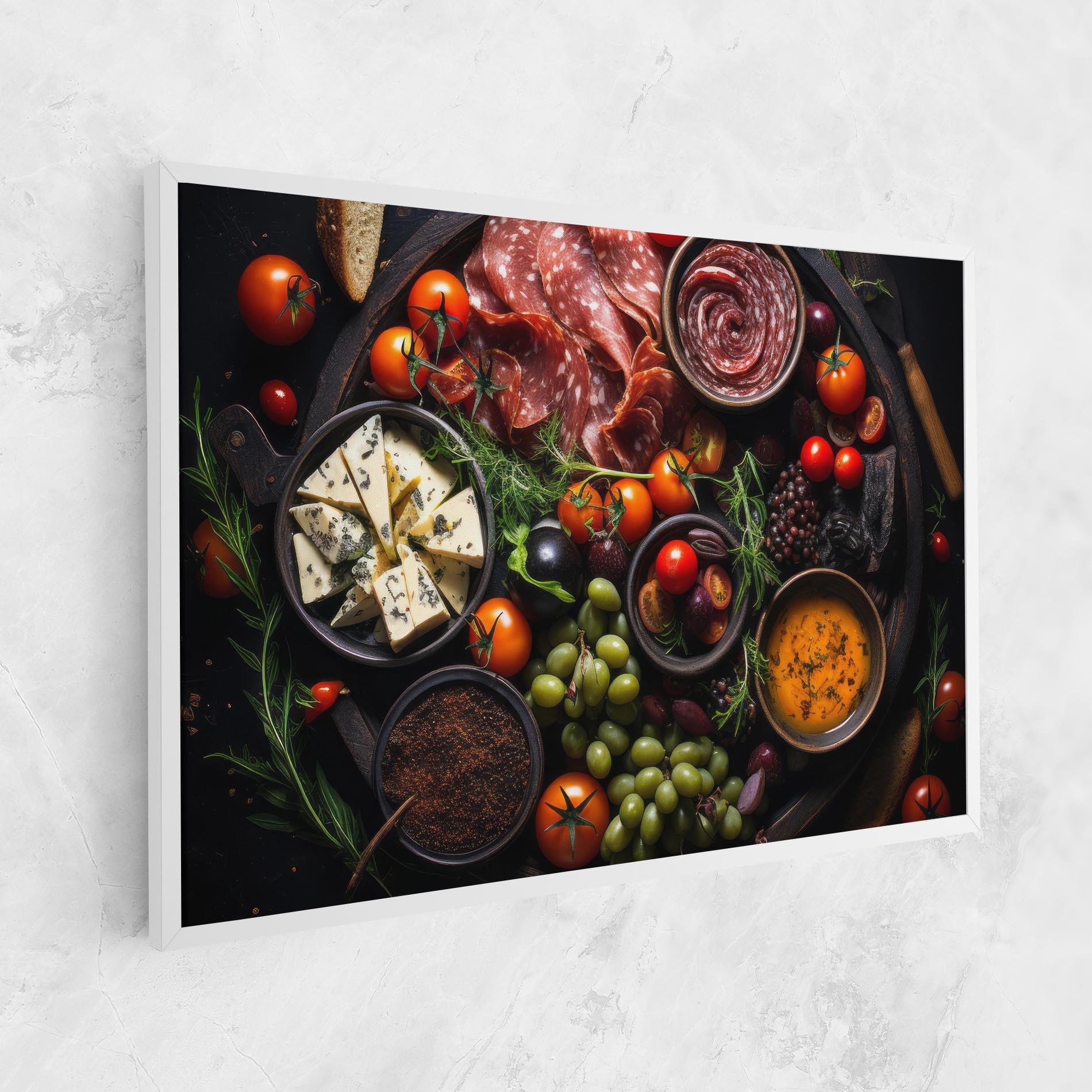 Tablou Canvas Meats Assortment mockup 1