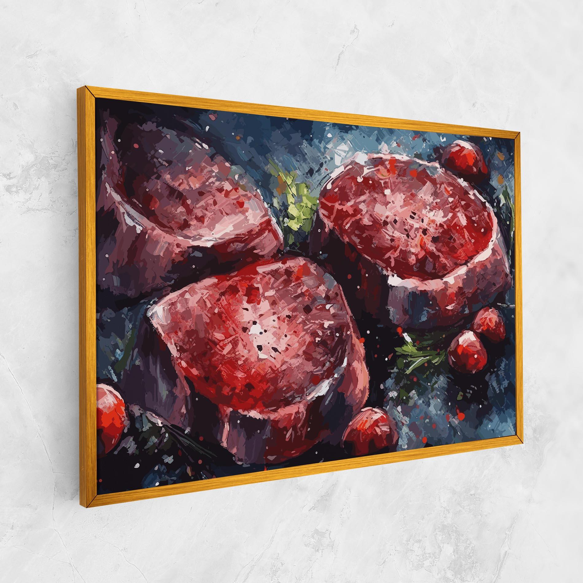 Tablou Canvas Meat Art mockup 1