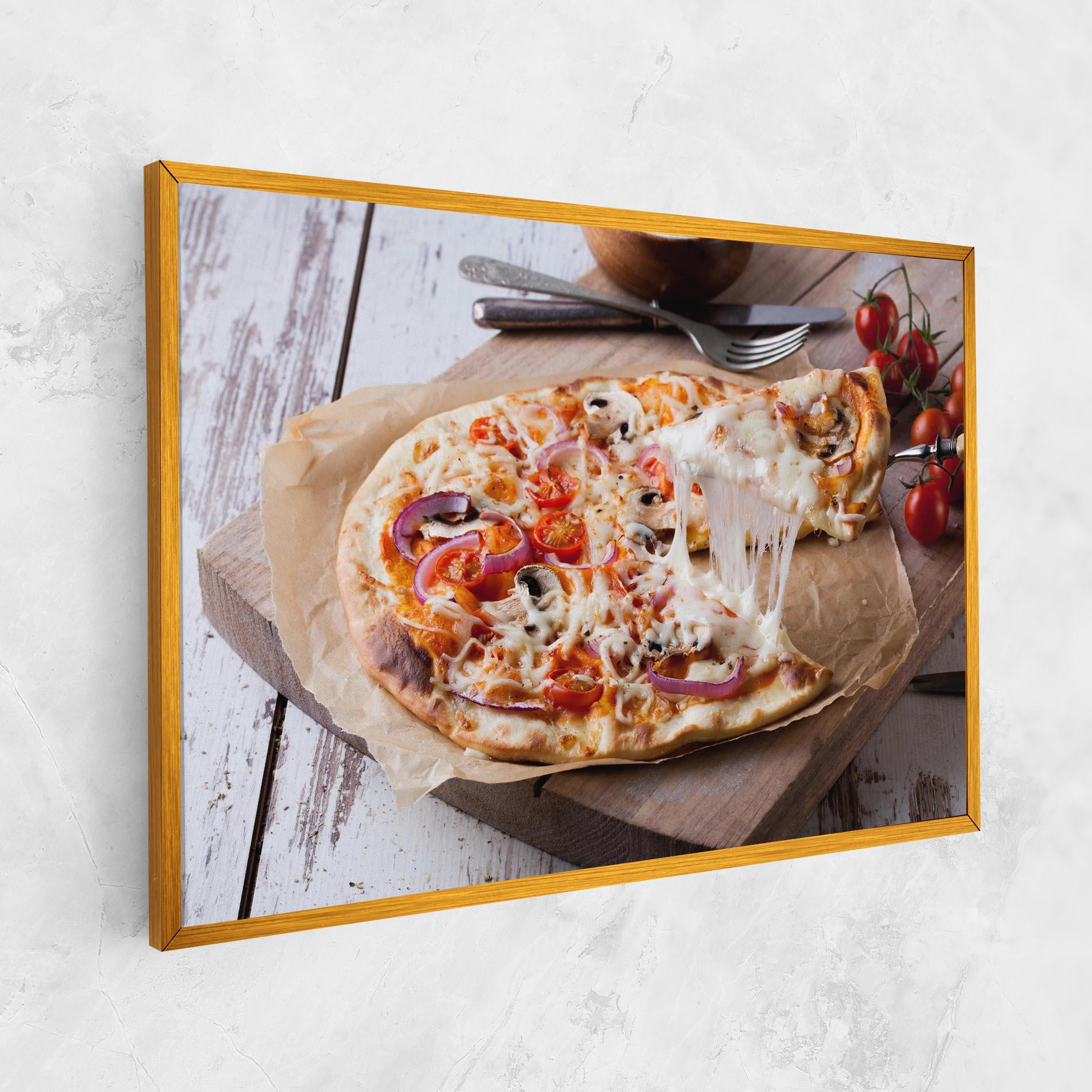Tablou Canvas Pizza mockup 1