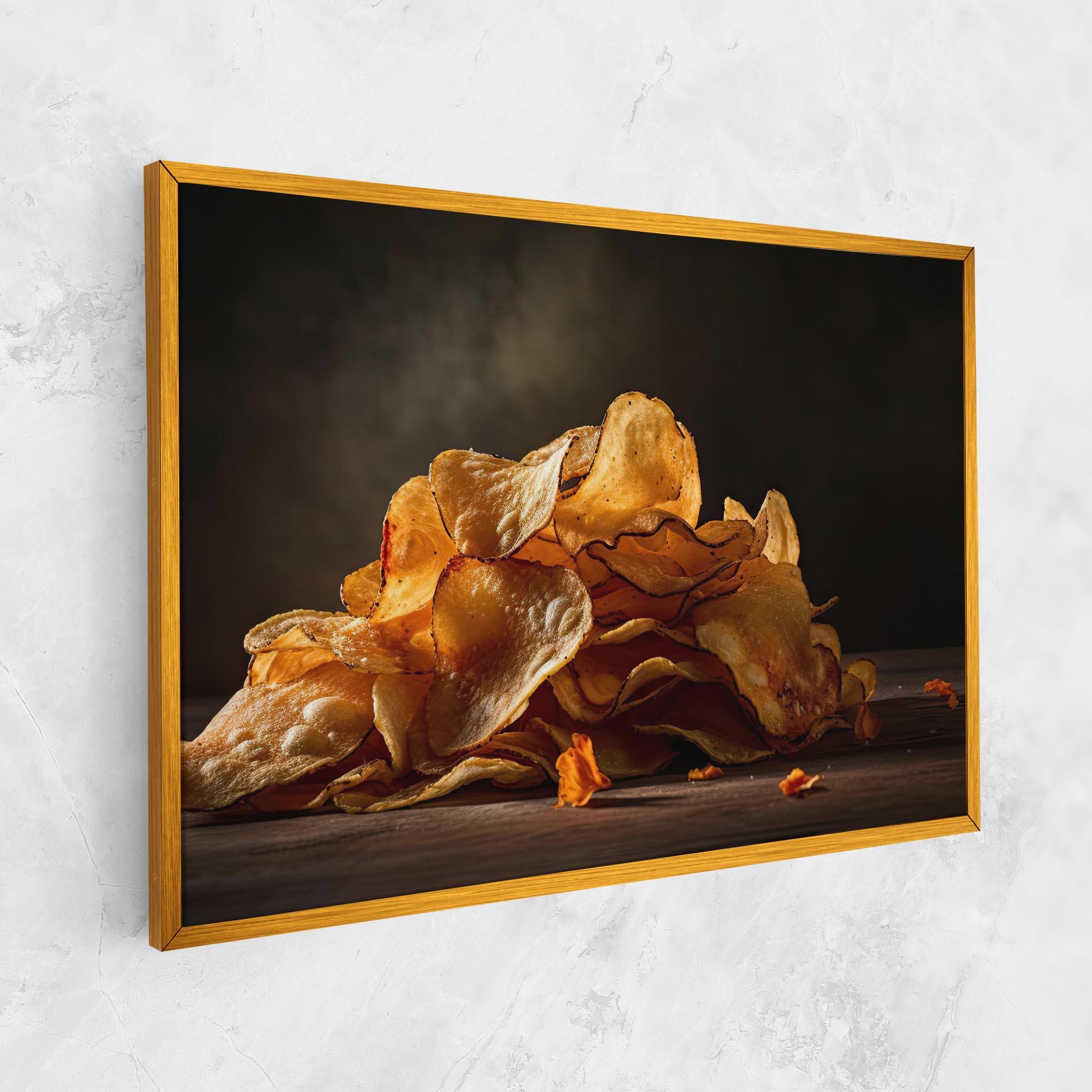 Tablou Canvas Potato Chips mockup 1