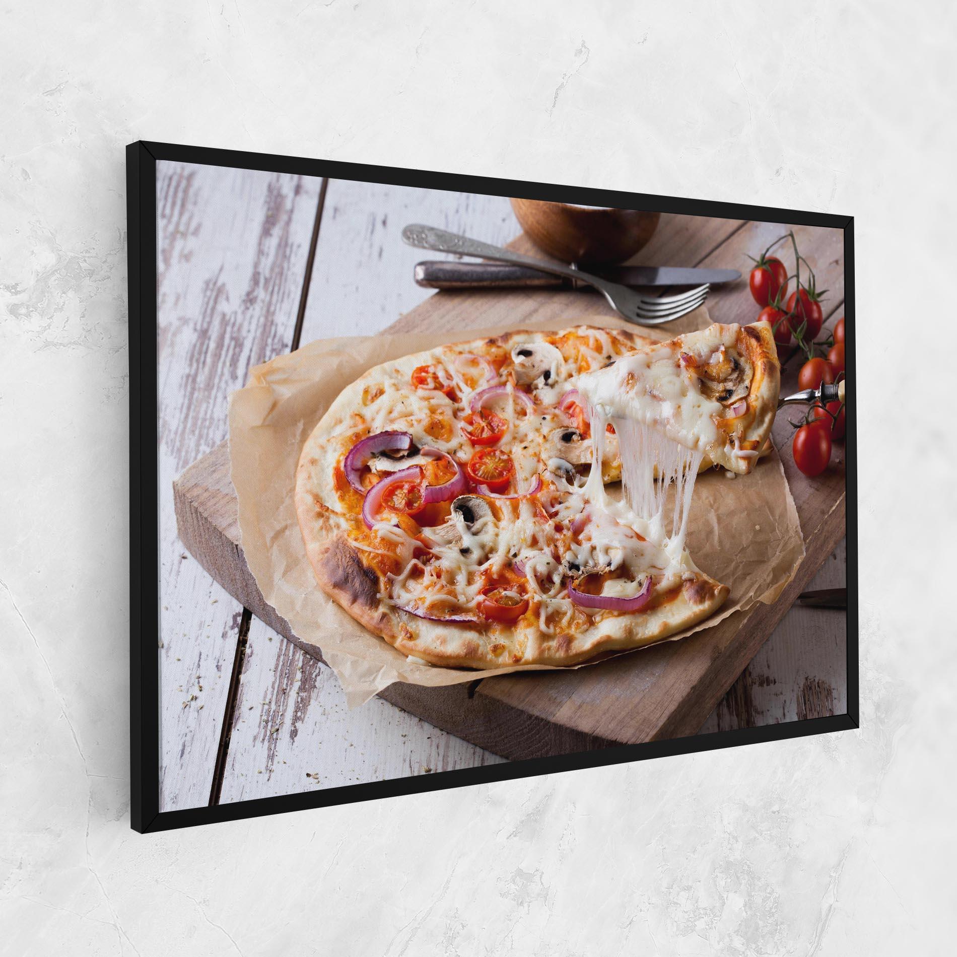 Tablou Canvas Pizza mockup 1