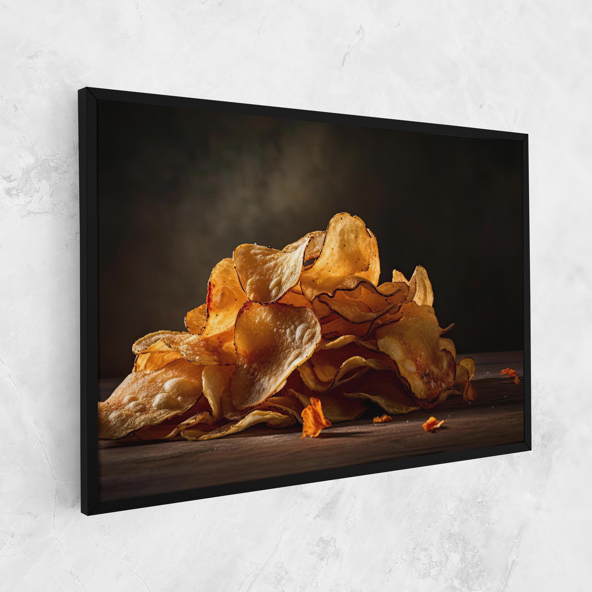 Tablou Canvas Potato Chips mockup 1