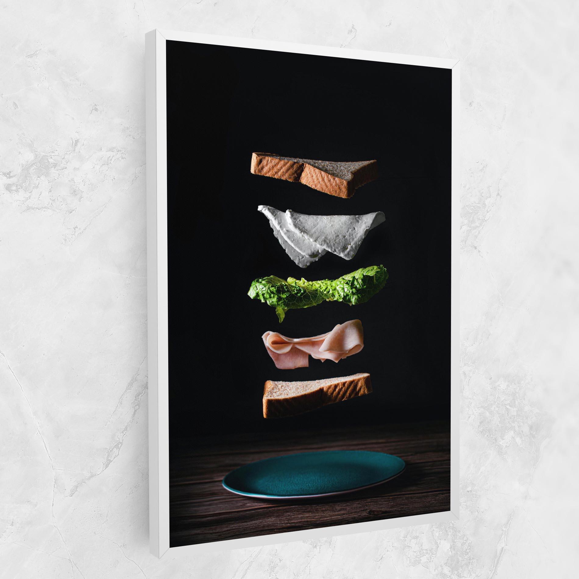 Tablou Canvas Floating Sandwich mockup 1