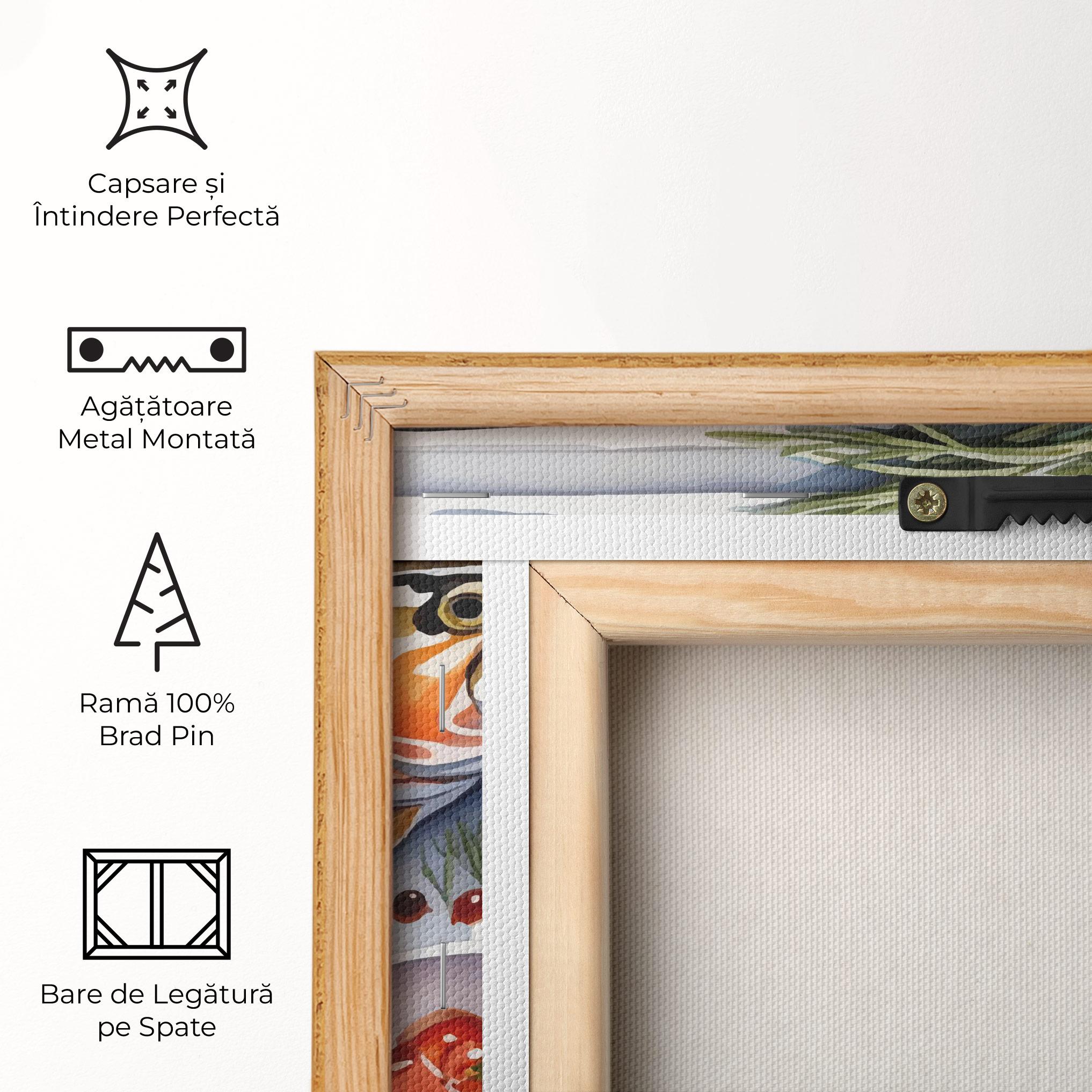 Tablou Canvas Grilled Trout mockup 5