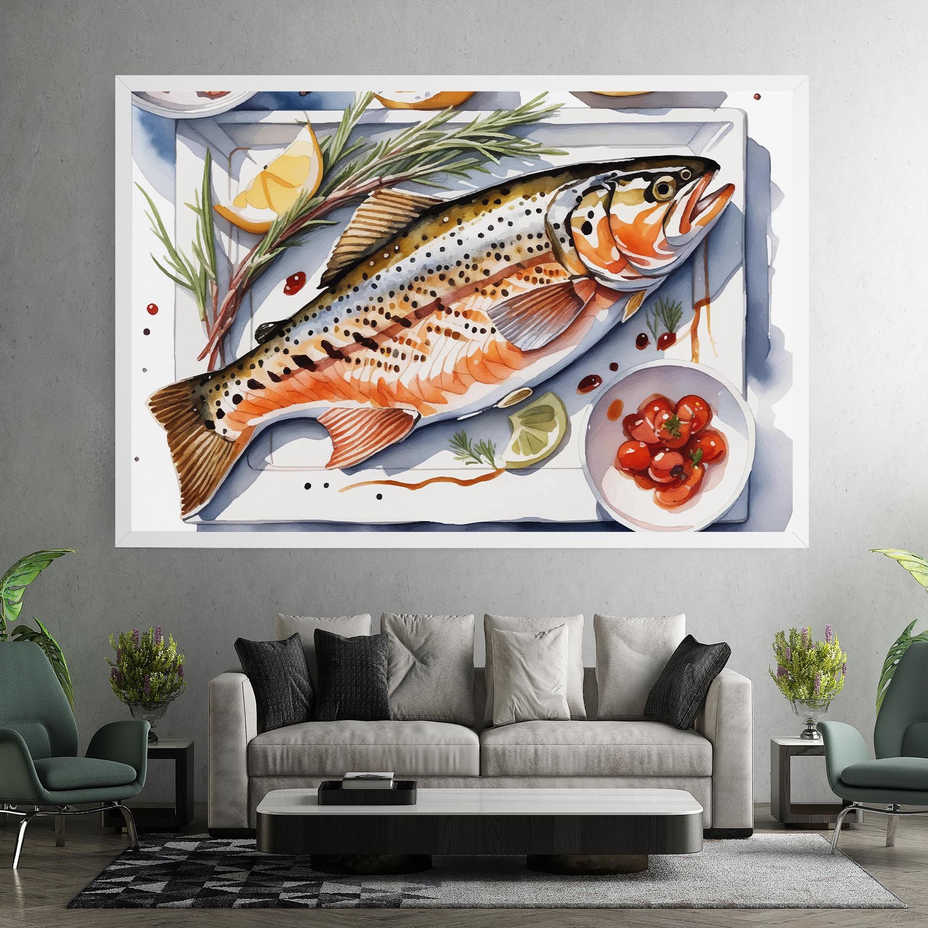 Grilled Trout mockup 7