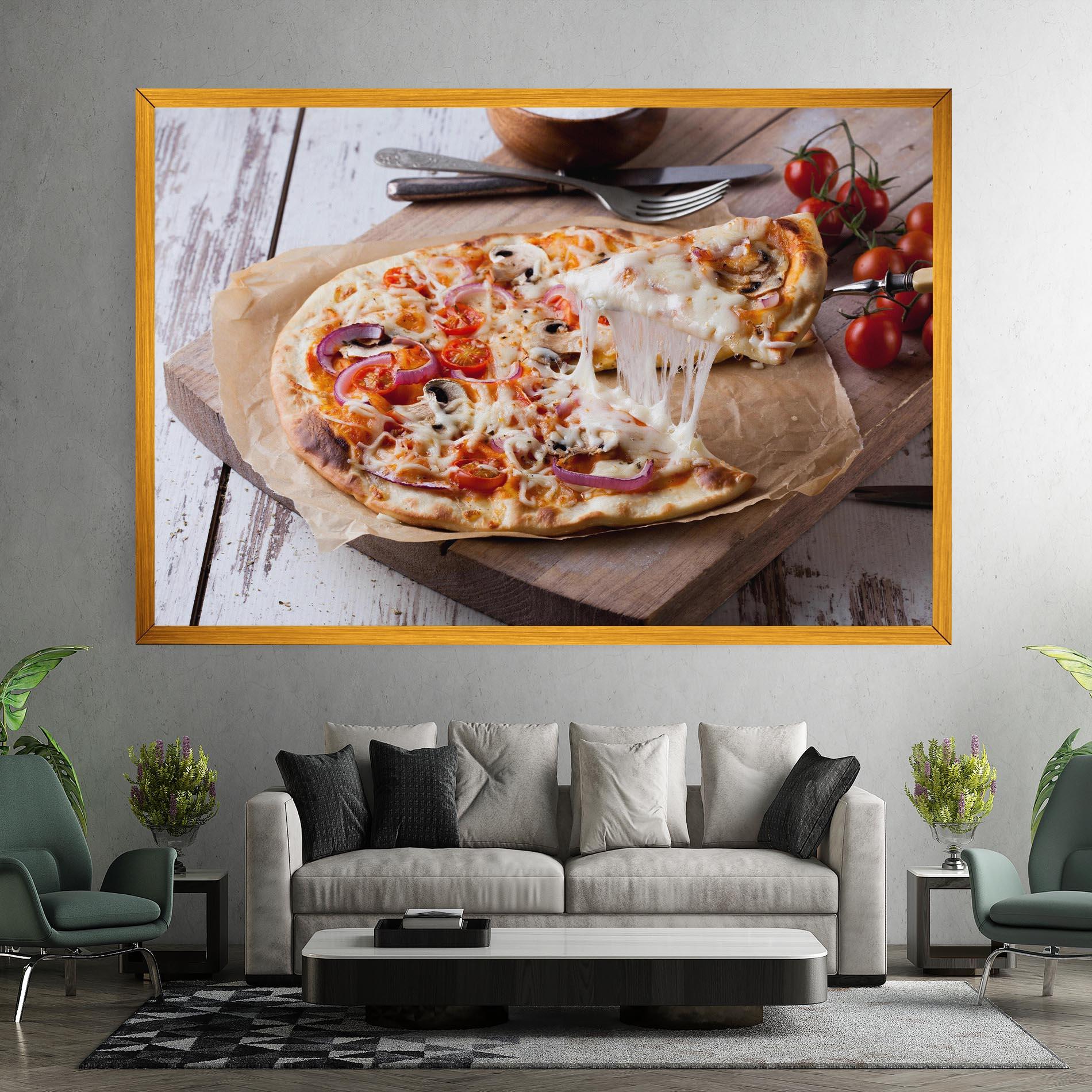 Tablou Canvas Pizza mockup 7