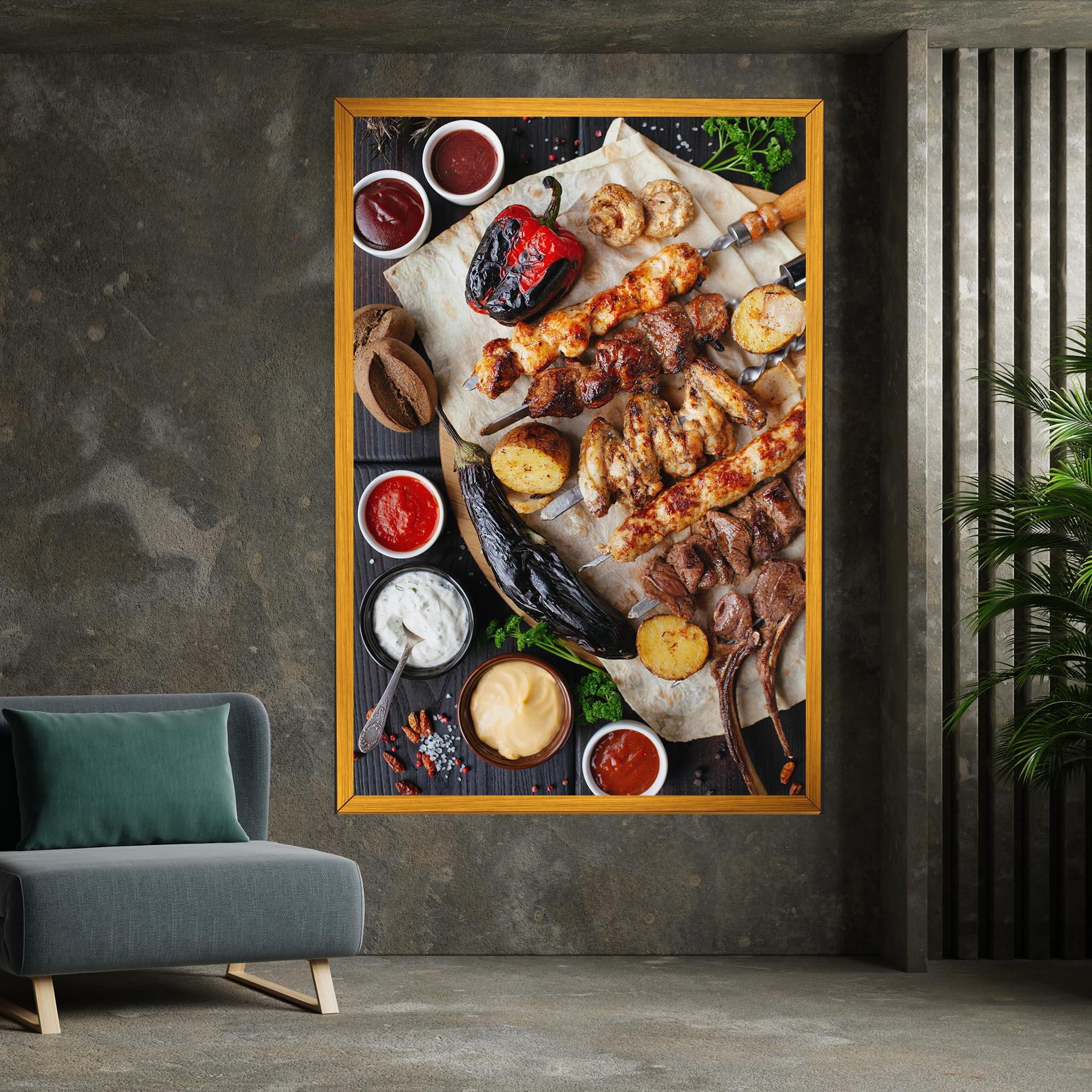 Tablou Canvas Skewers mockup 7