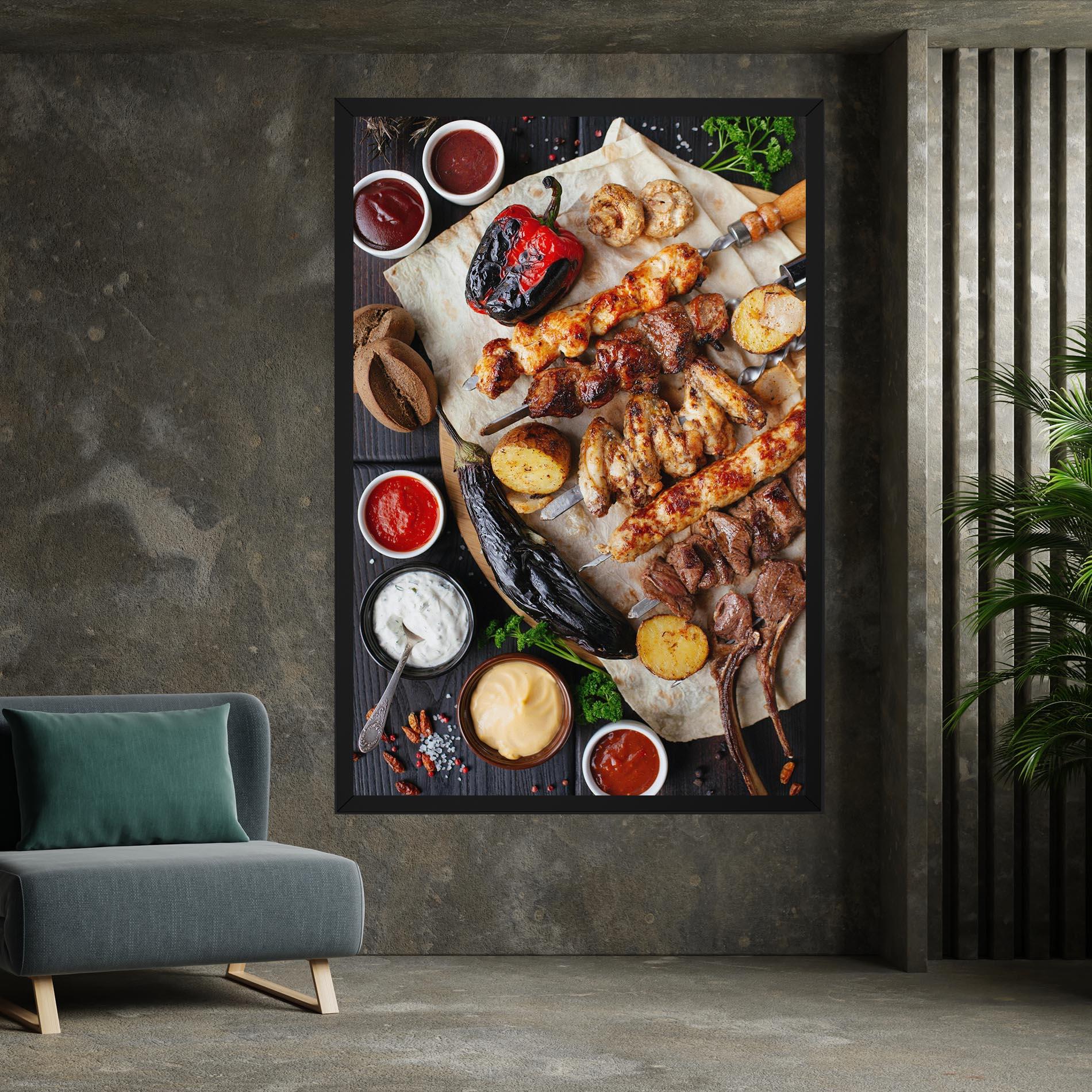 Tablou Canvas Skewers mockup 7