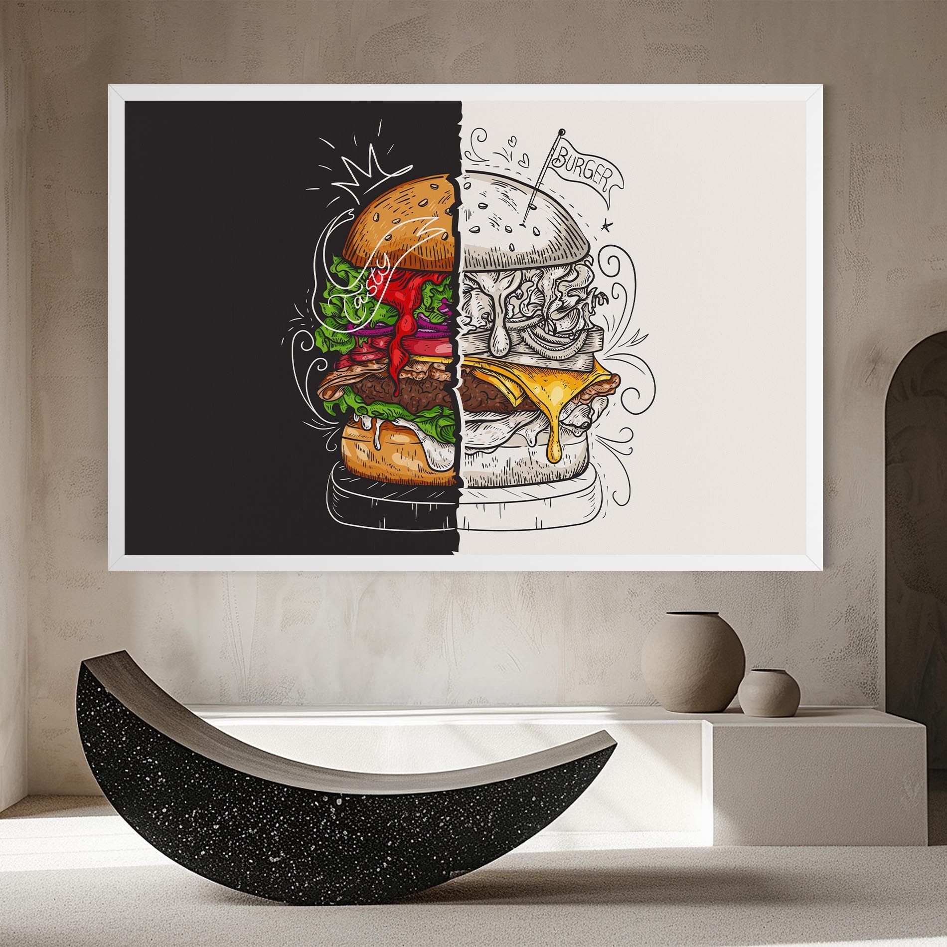 Burger Art mockup 8