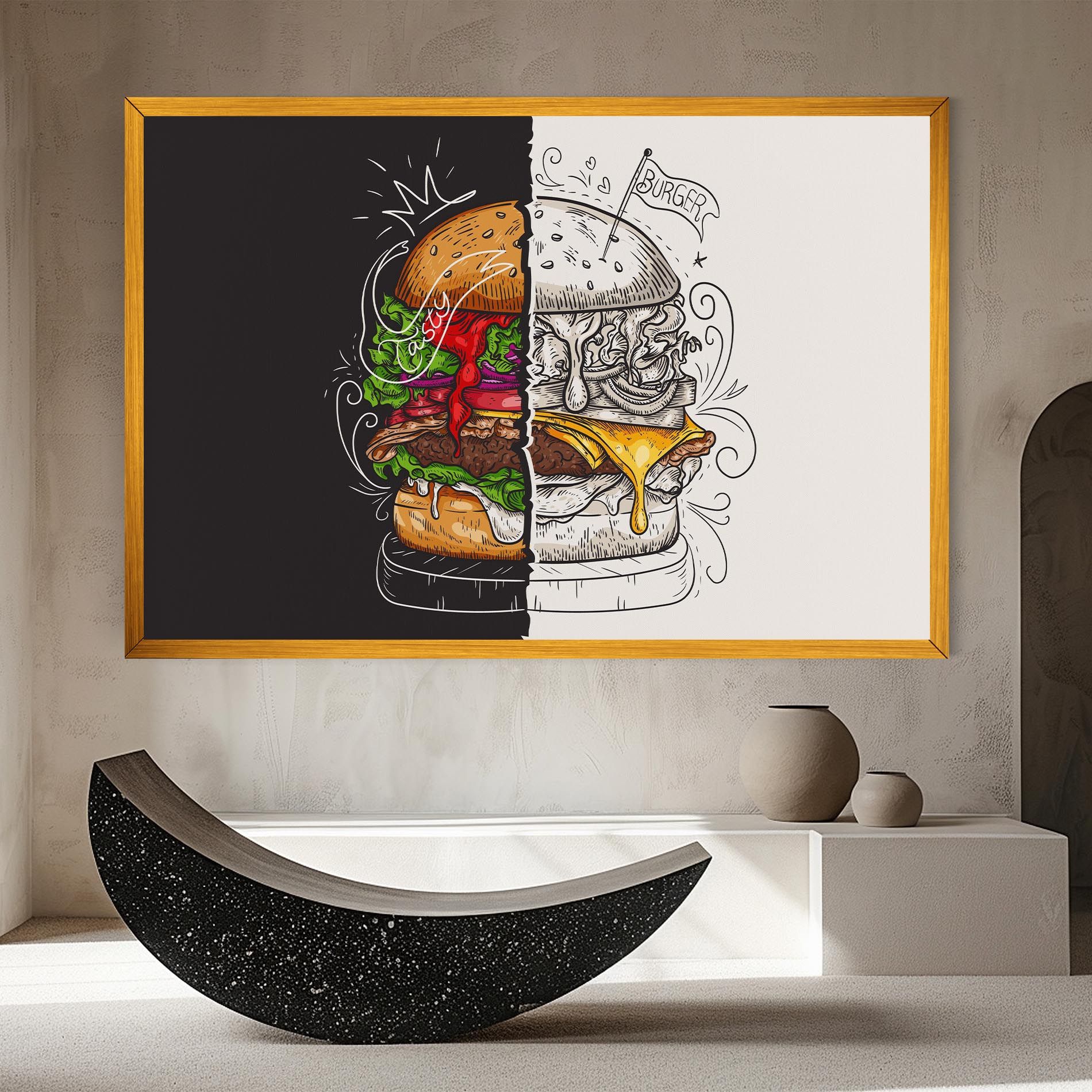 Burger Art mockup 8