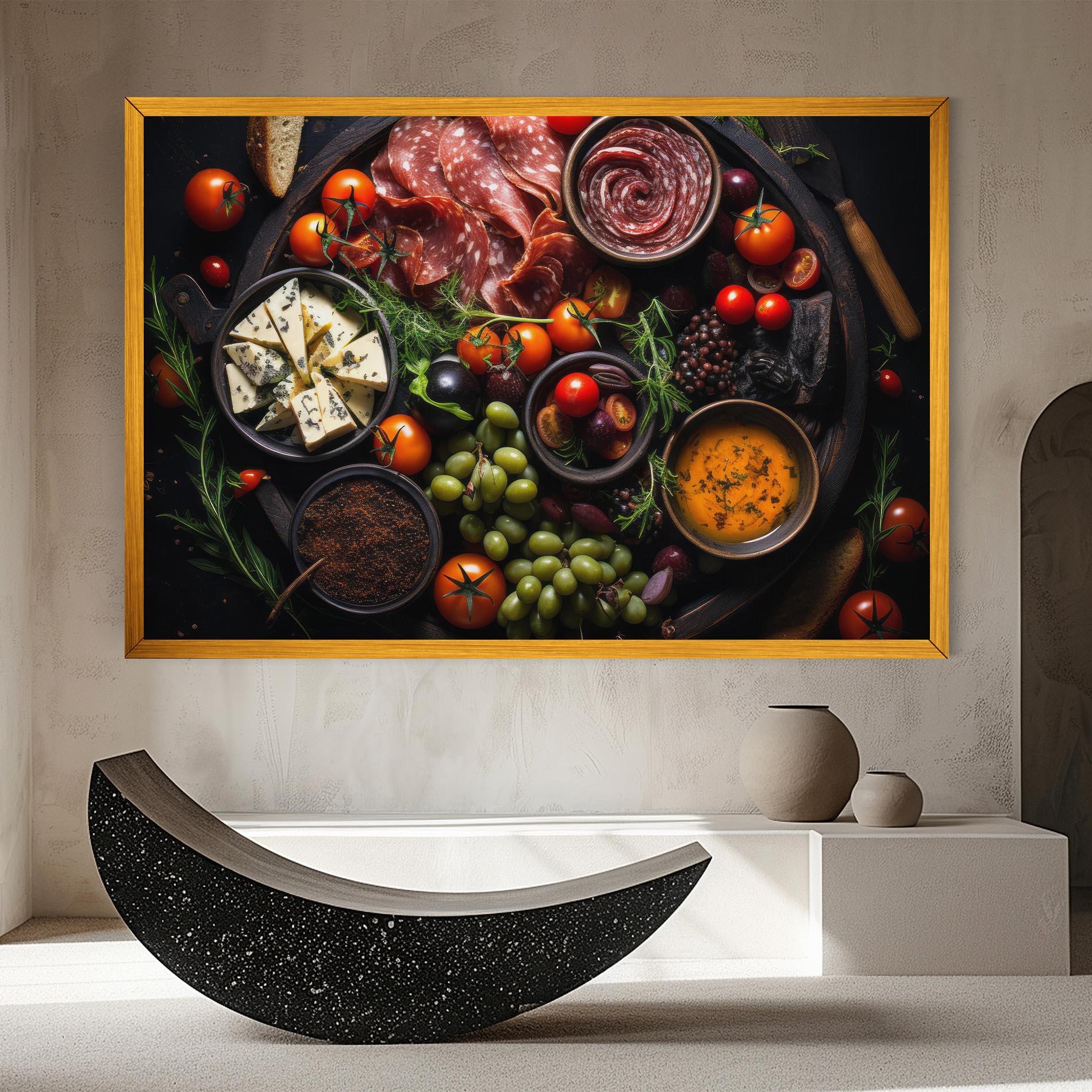 Tablou Canvas Meats Assortment mockup 8