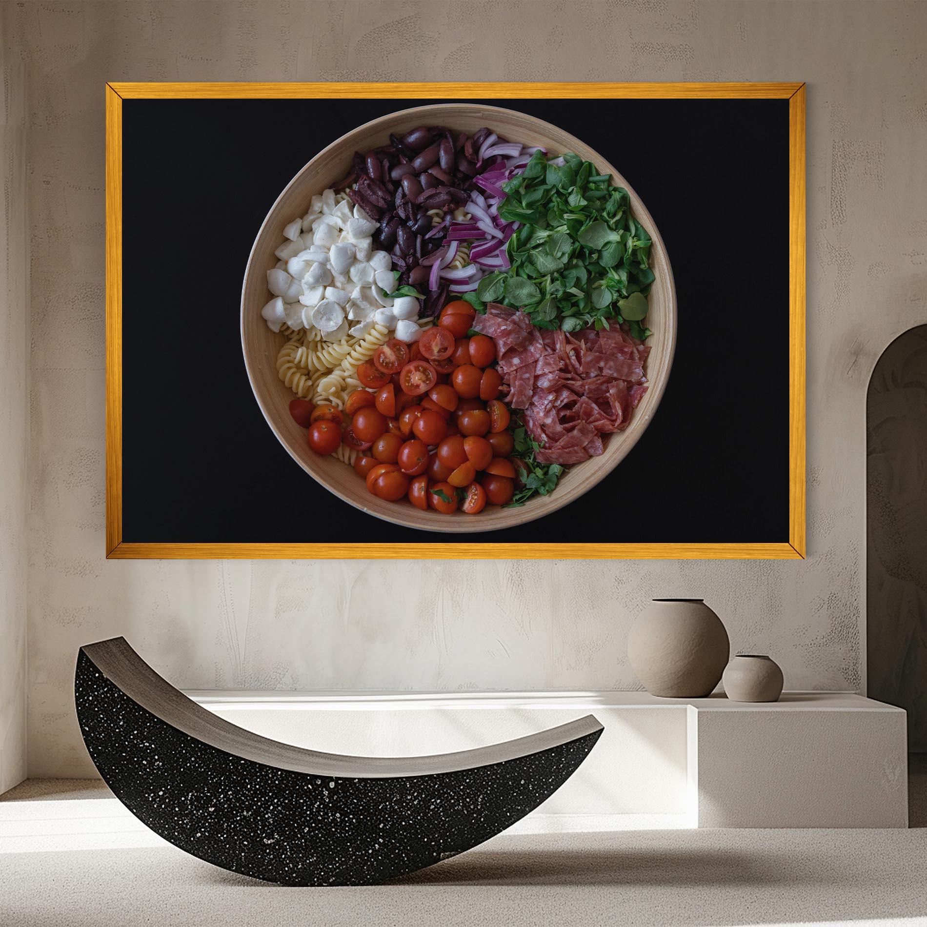 Tablou Canvas Mozzarella Salad mockup 8