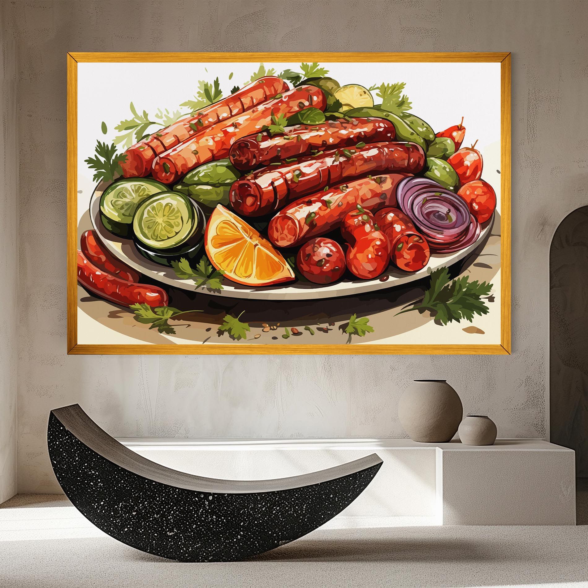 Tasty Sousages mockup 8