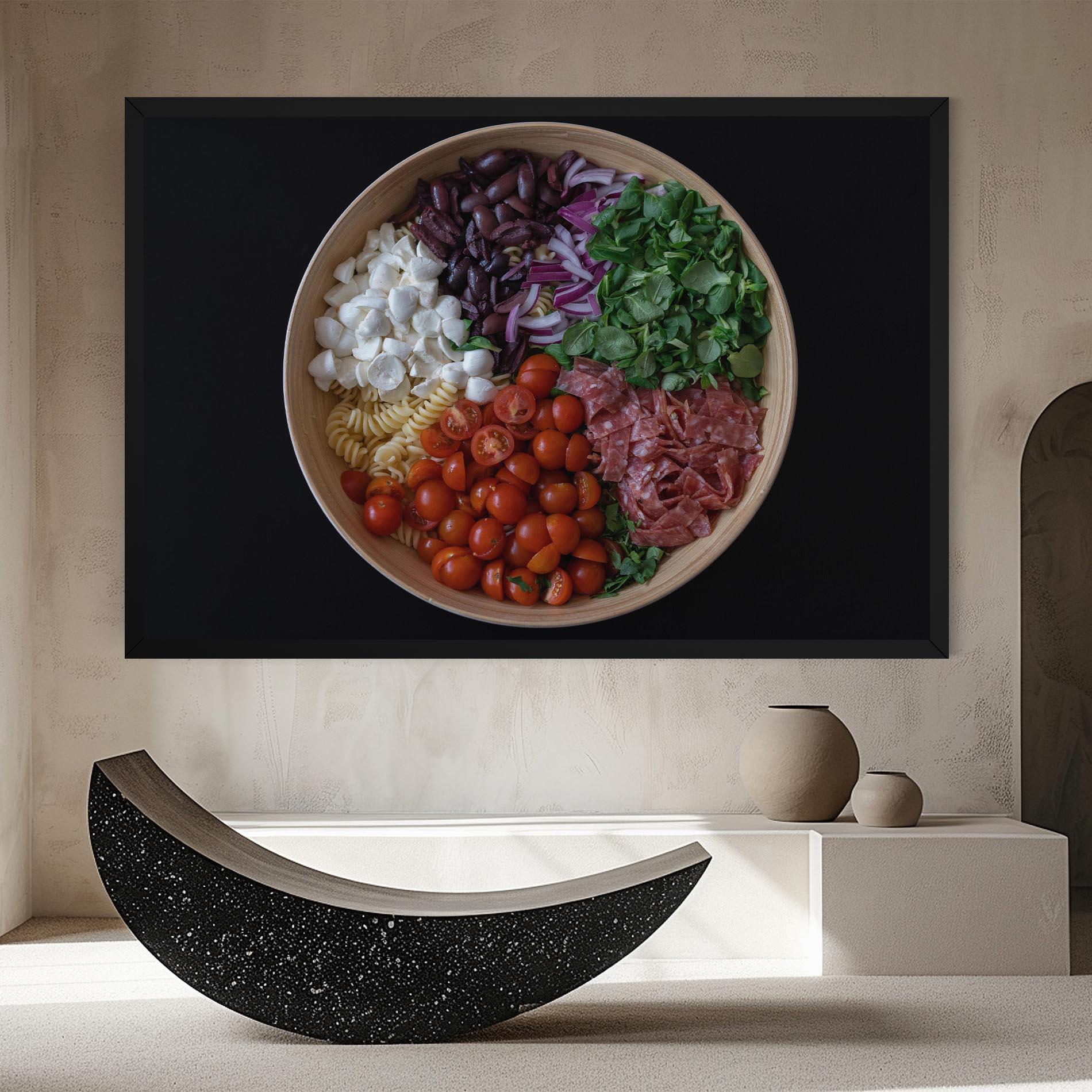 Tablou Canvas Mozzarella Salad mockup 8