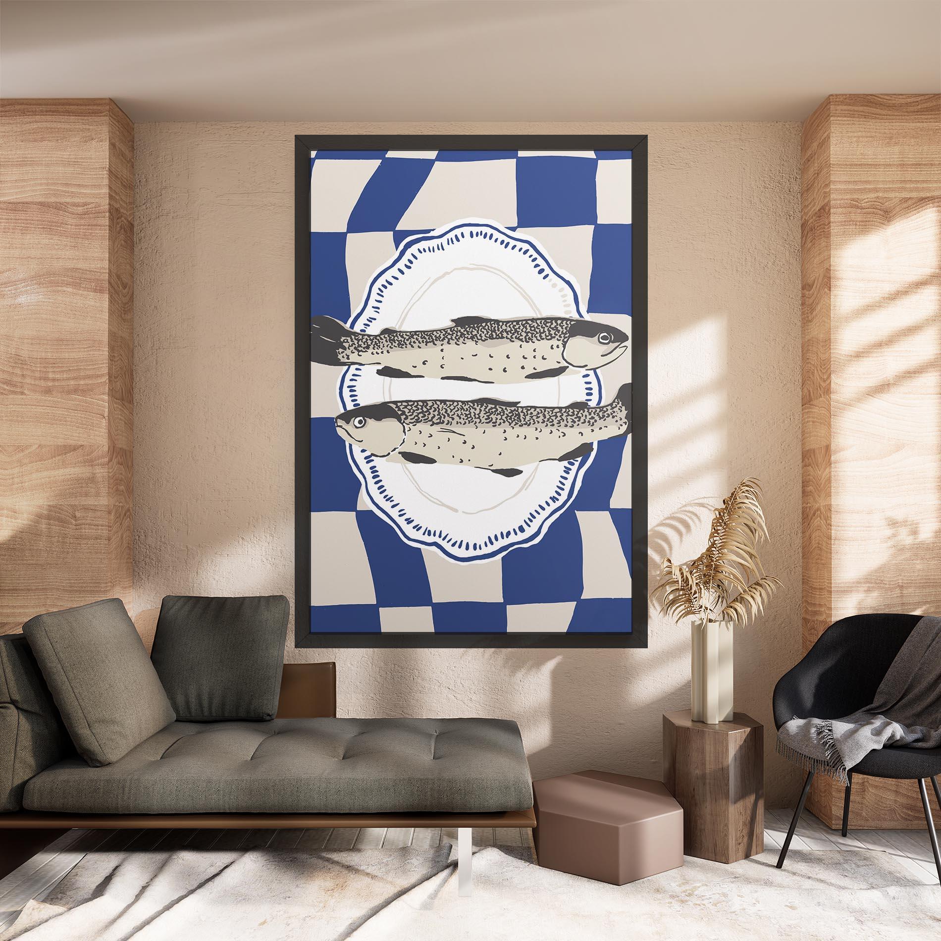 Tablou Canvas Food Fish mockup 8