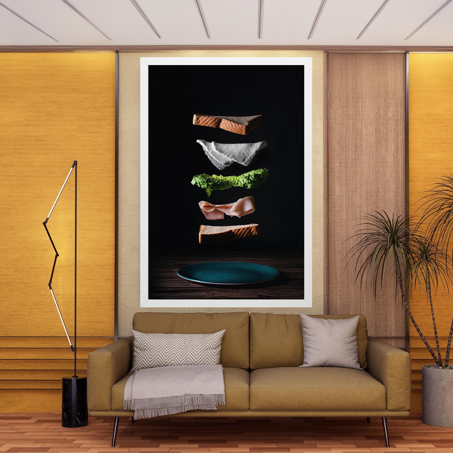 Floating Sandwich mockup 9