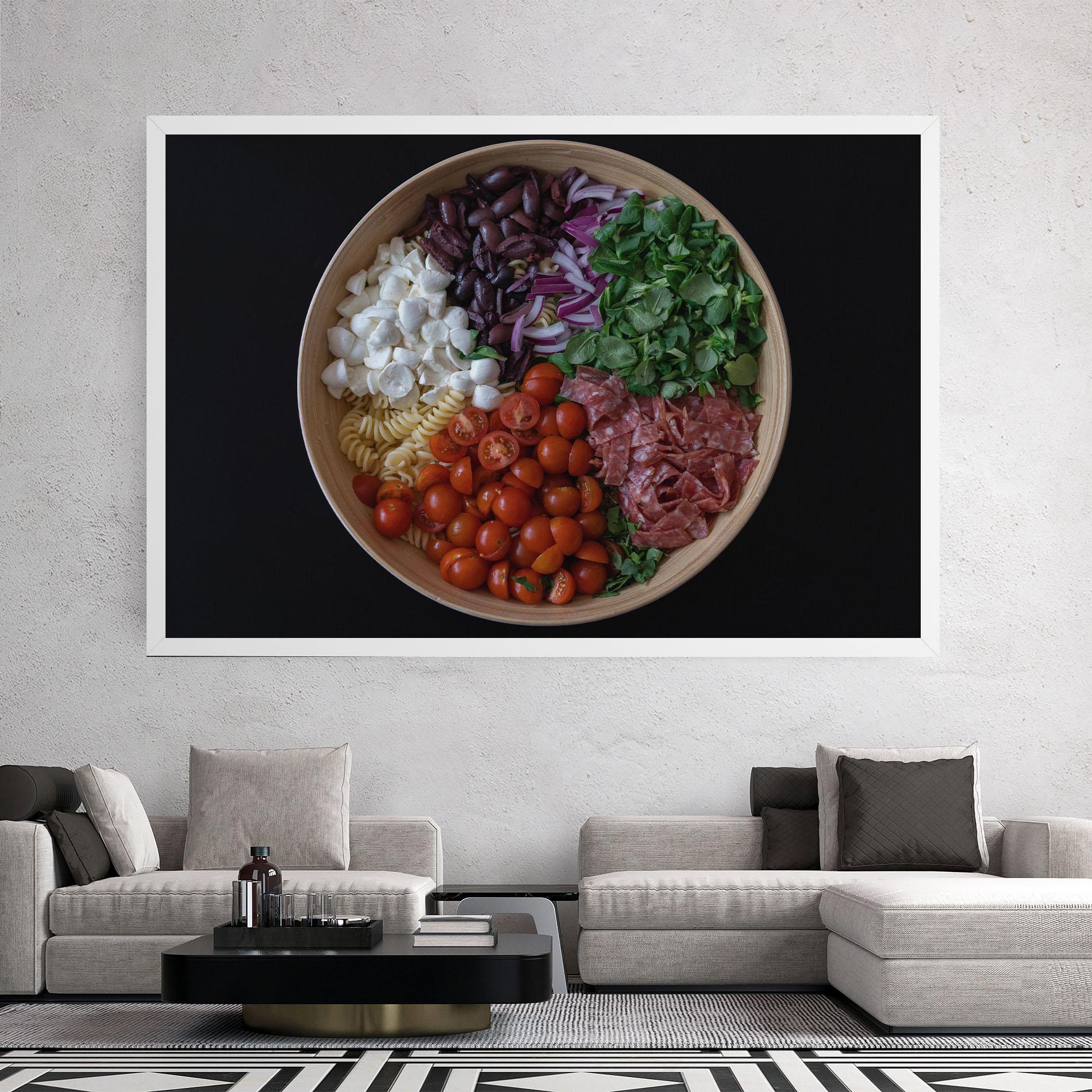 Tablou Canvas Mozzarella Salad mockup 2