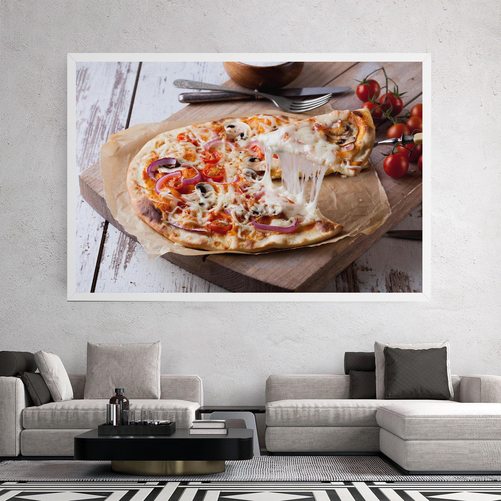 Tablou Canvas Pizza mockup 2