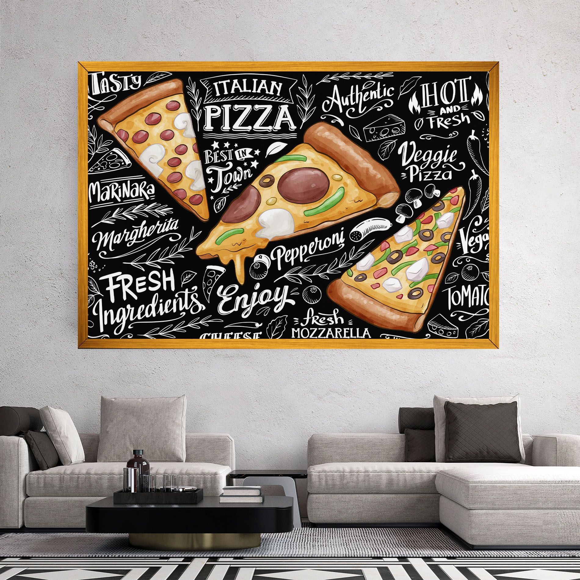 Enjoy Pizza mockup 2