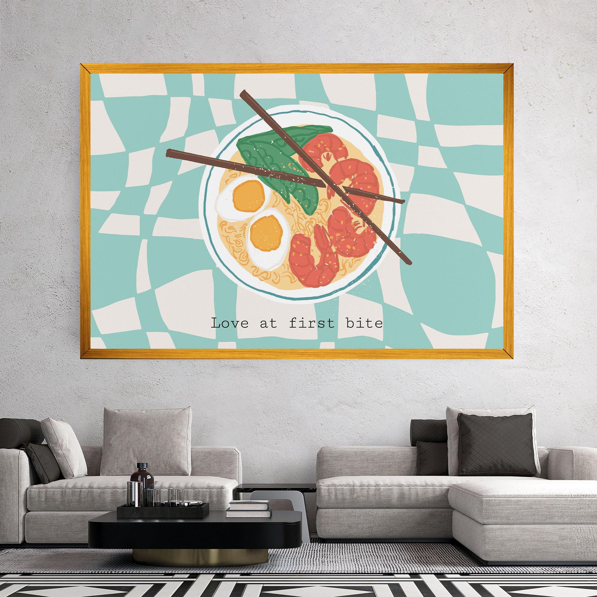 Tablou Canvas Food Love mockup 2