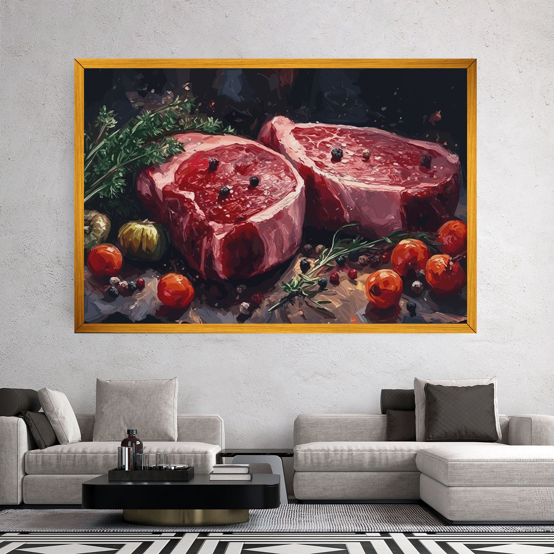 Meat With Tomatoes mockup 2