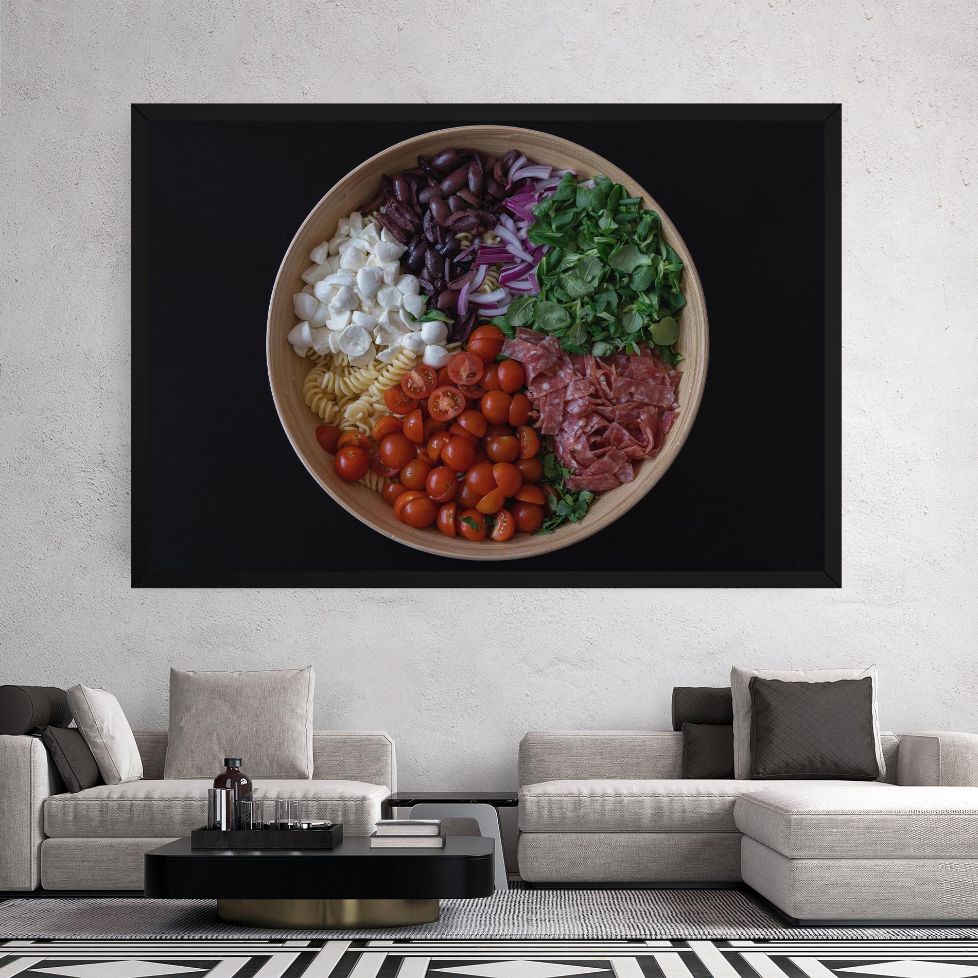 Tablou Canvas Mozzarella Salad mockup 2