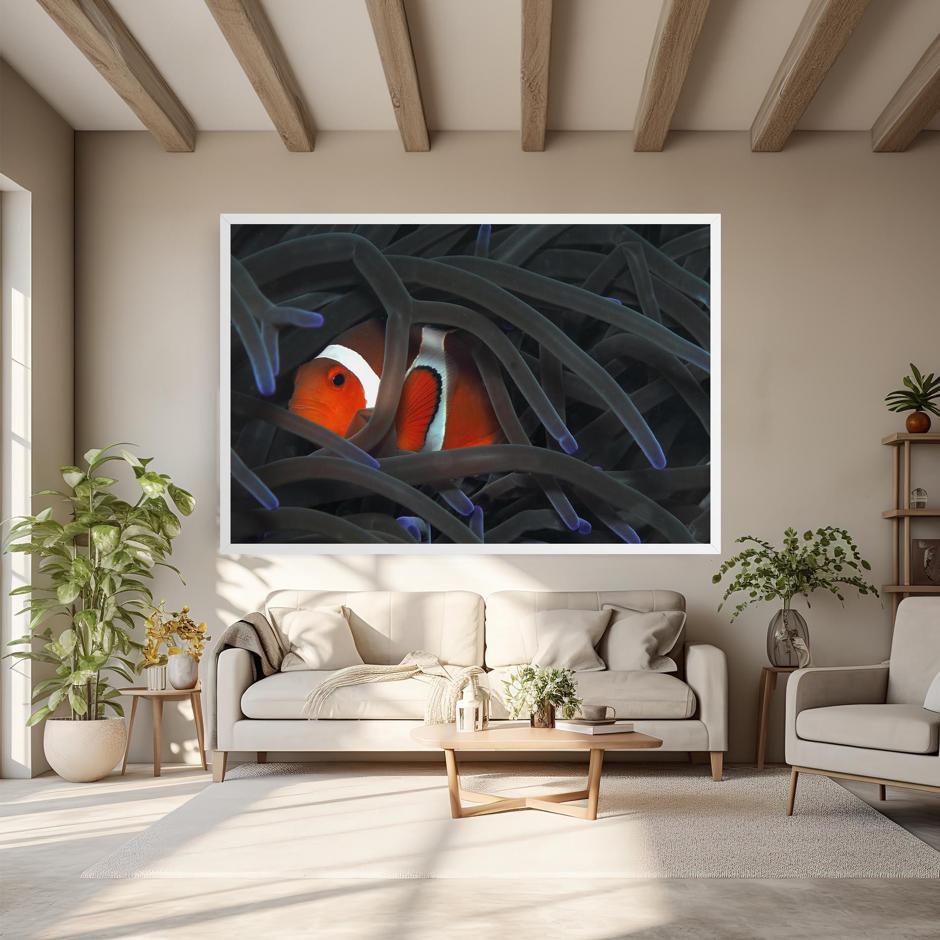 Tablou Canvas Nemo Hiding mockup 6